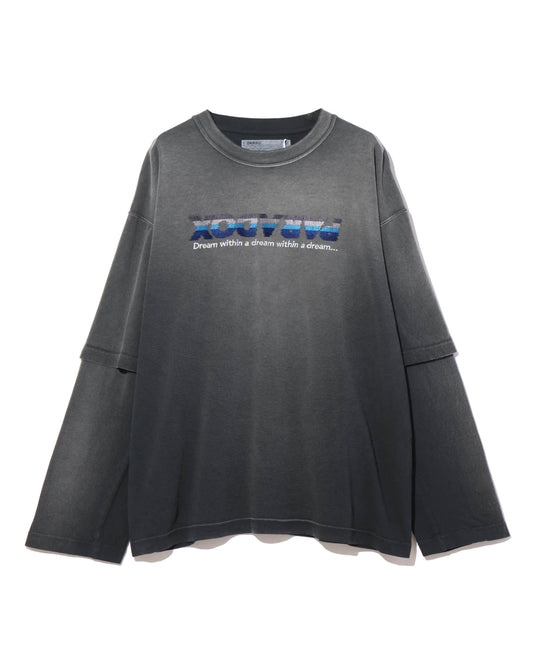 "PARADOX" Embroidery Switching Tee