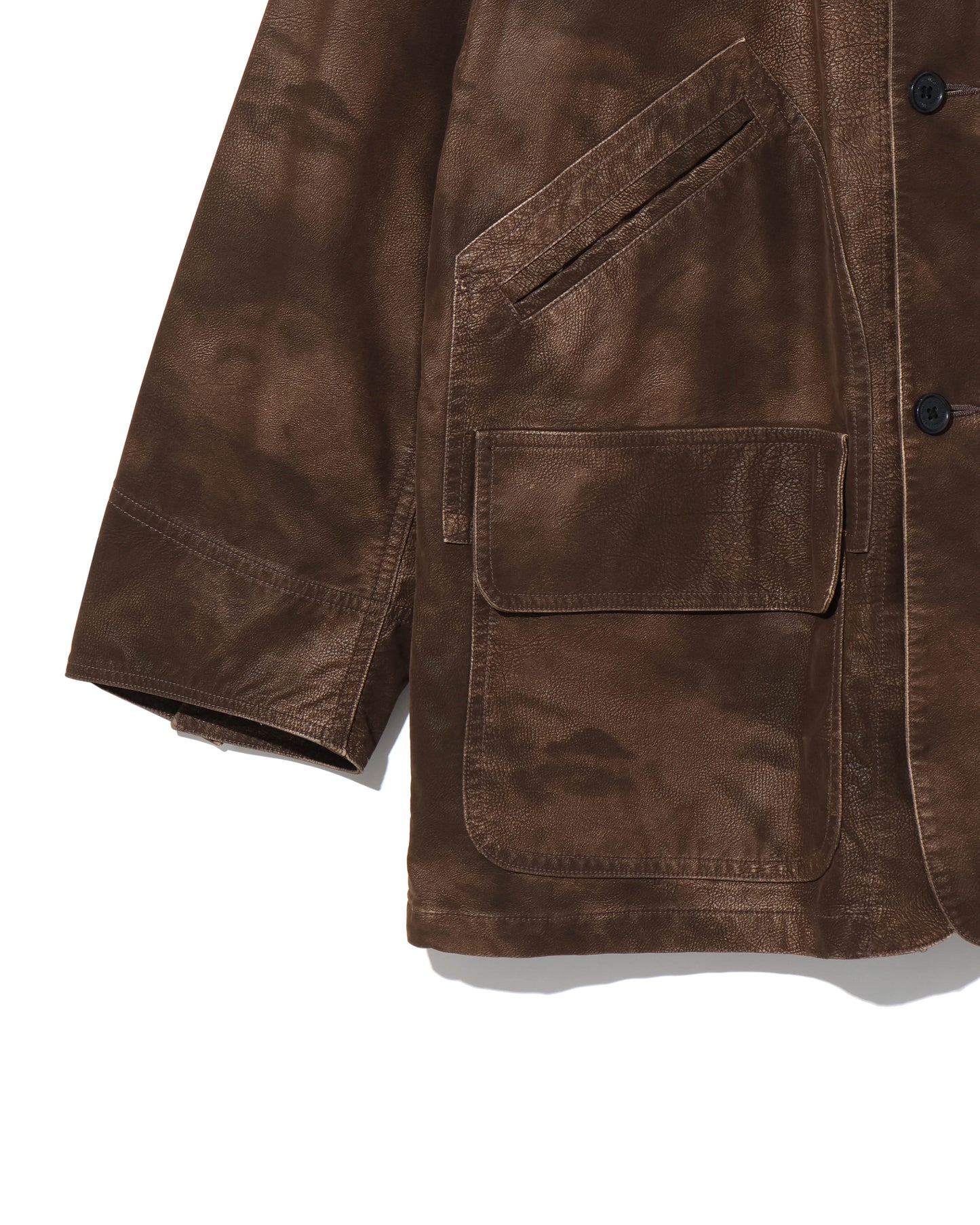 Artificial Leather Hunting Jacket