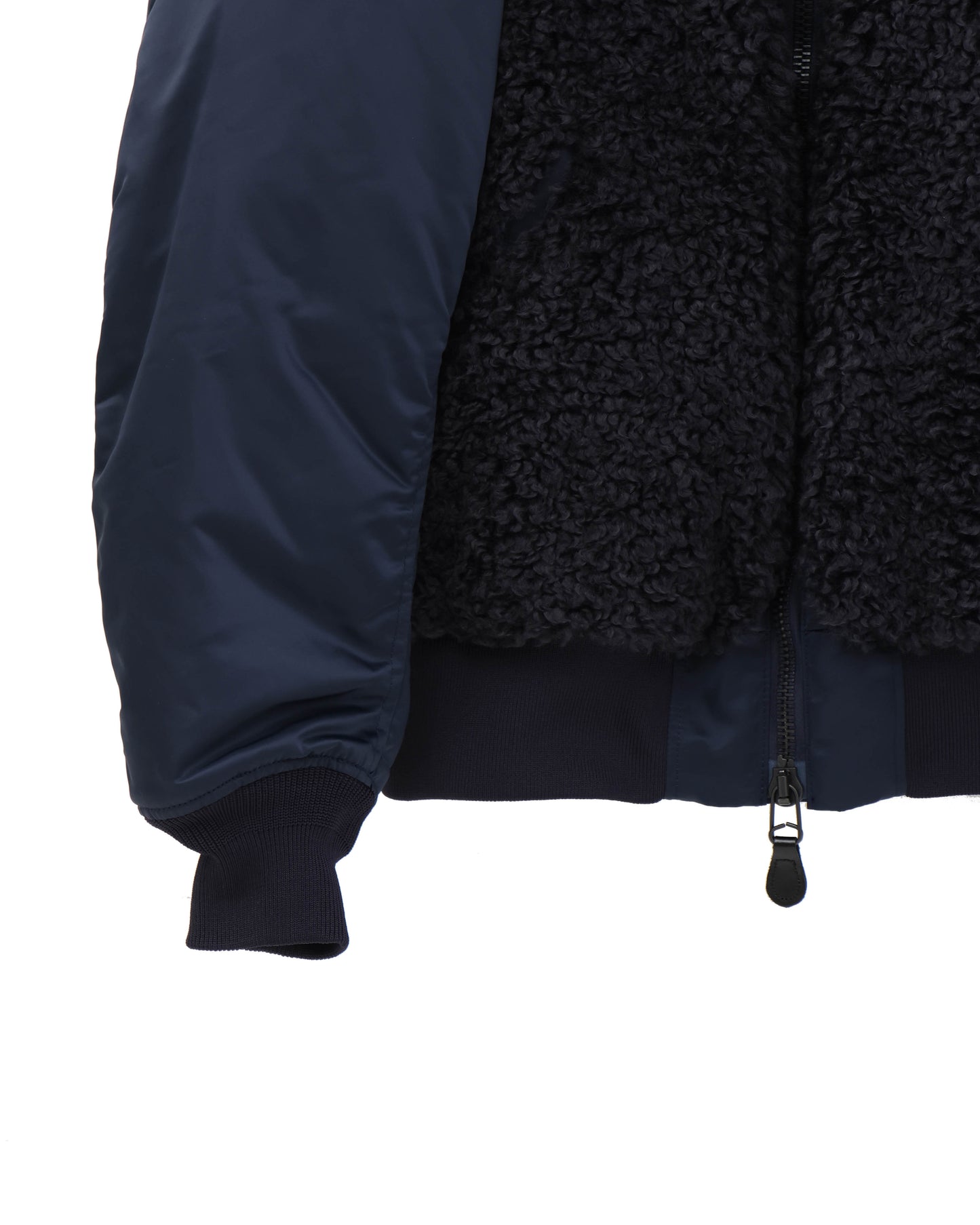 FAUX SHEARLING TYPE MA-1 JACKET 17533