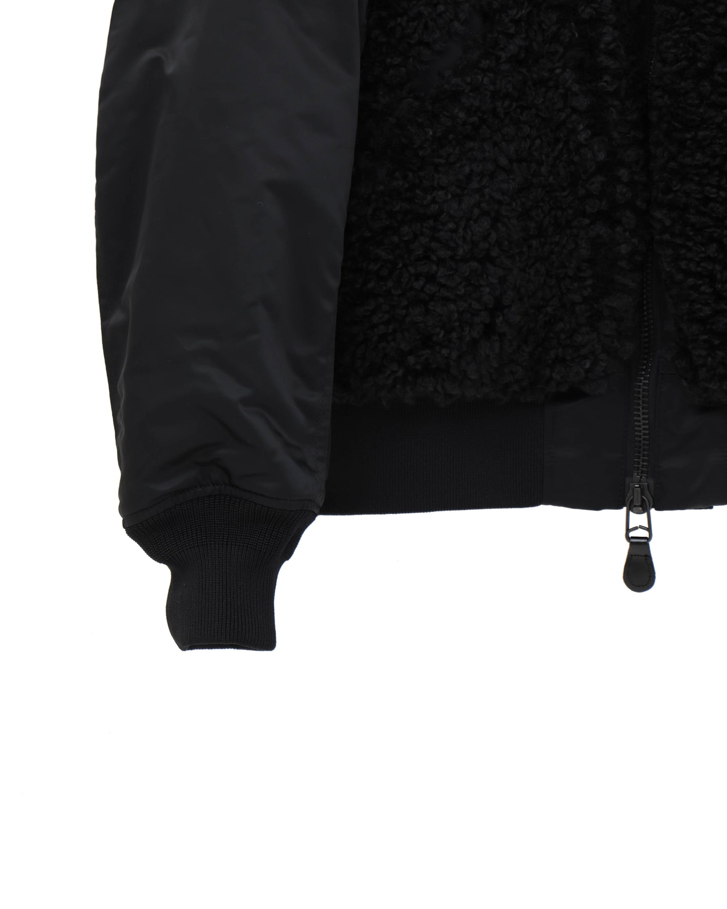 FAUX SHEARLING TYPE MA-1 JACKET 17533