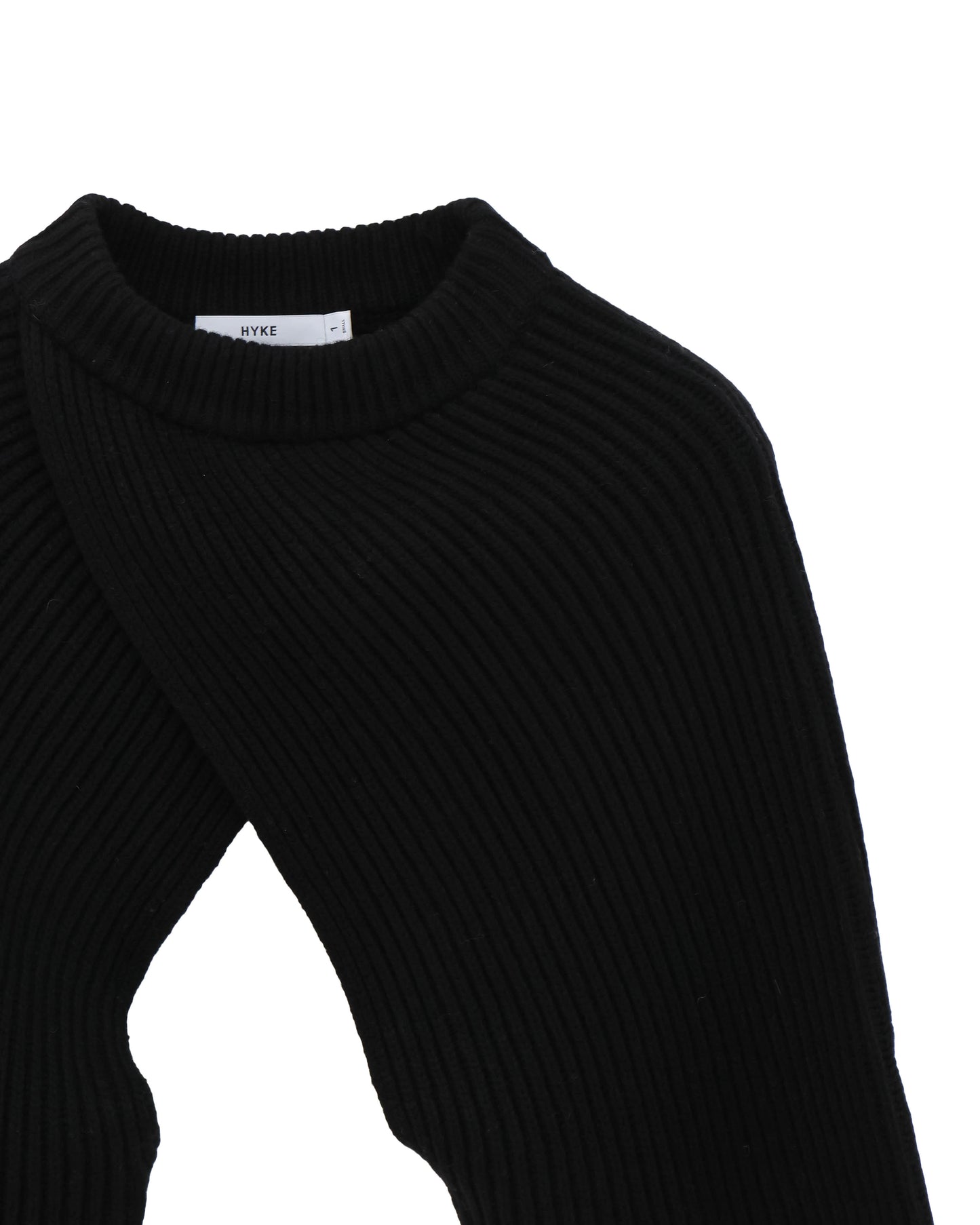 RIBBED KNIT WOOL SHRUG 11411