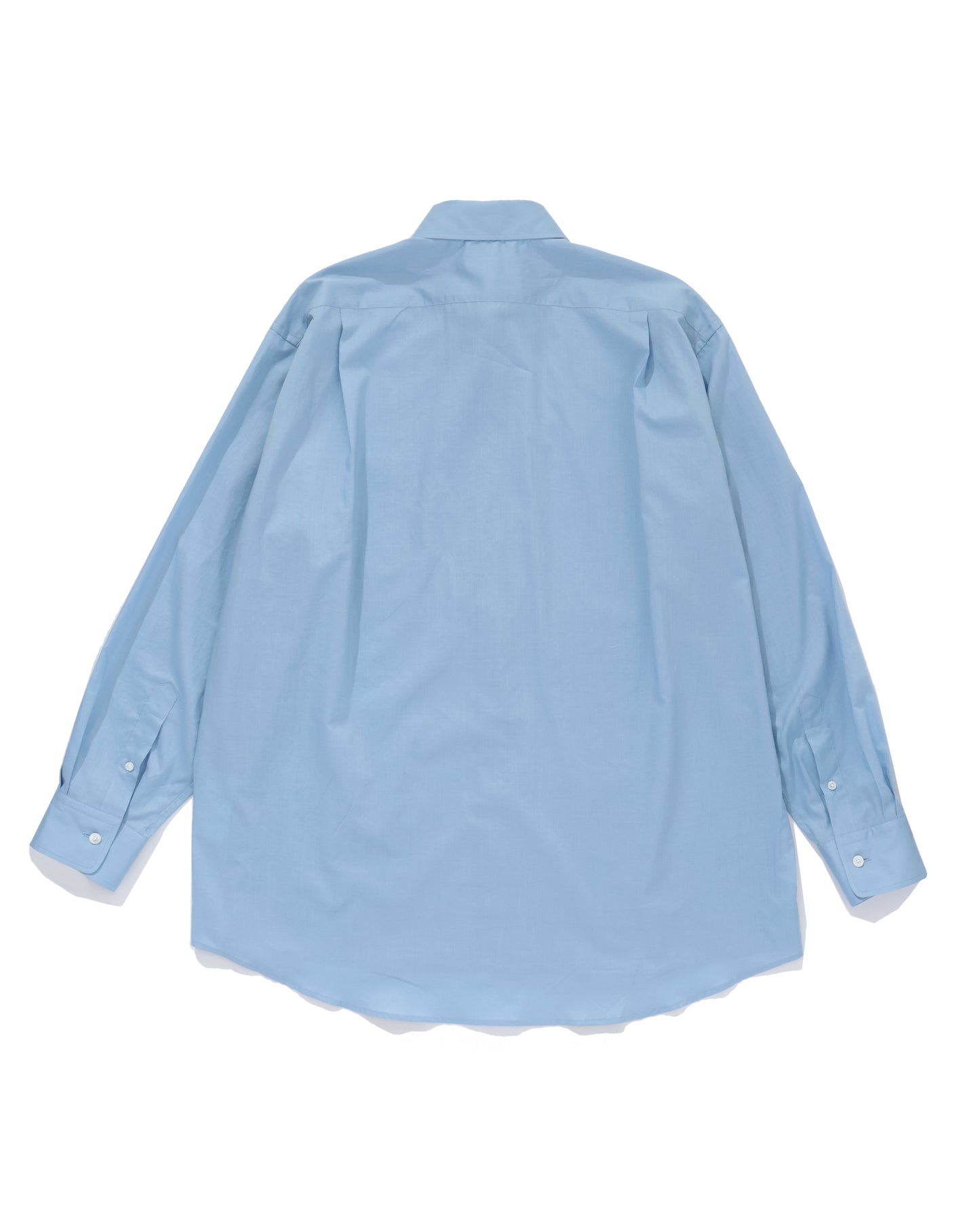 WASHED FINX TYPEWRITER BUTTON DOWN SHIRT LIGHT BLUE