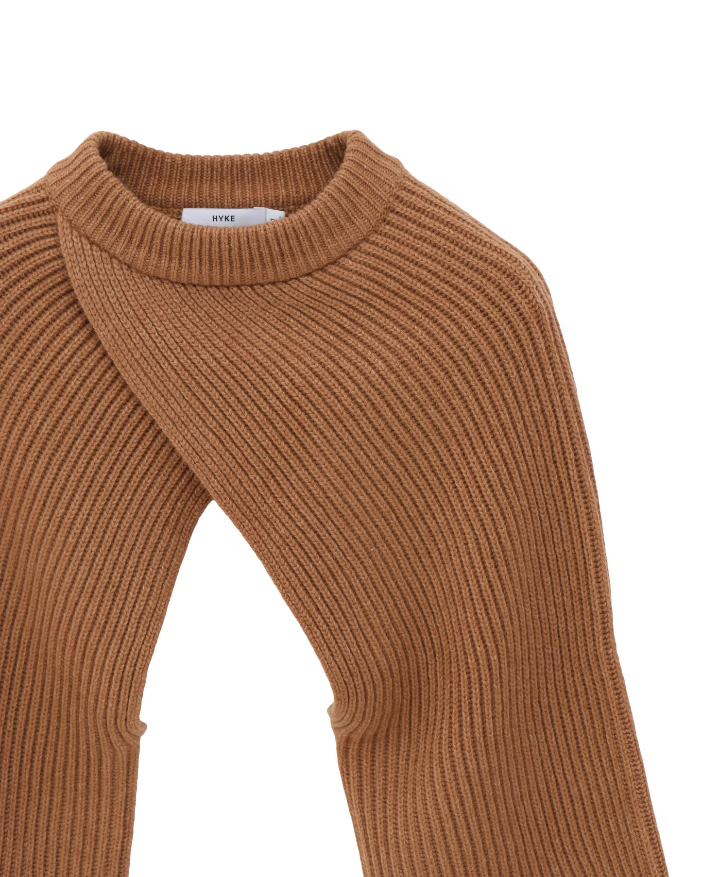 RIBBED KNIT WOOL SHRUG 11411