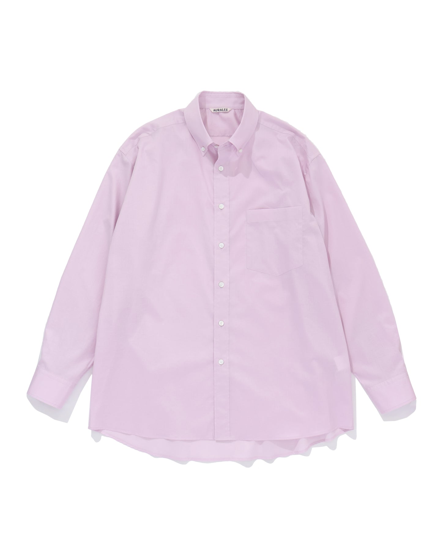 WASHED FINX TYPEWRITER BUTTON DOWN SHIRT LIGHT PINK