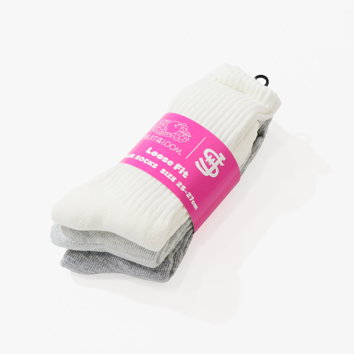 FRUIT OF THE LOOM×JM Socks 3P Set
