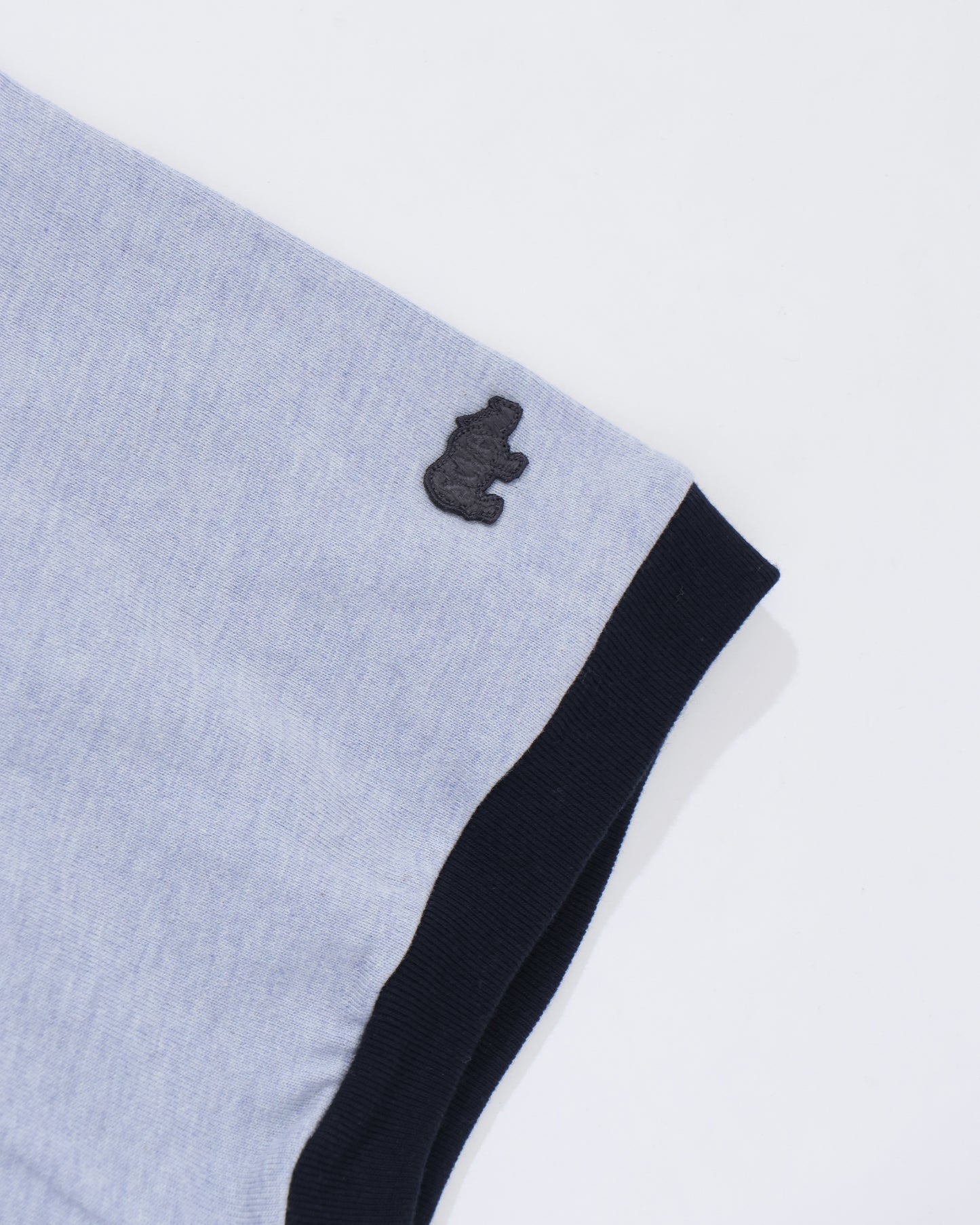 30/2 Cotton Jersey Print Ringer T-shirt LIGHT PURPLE