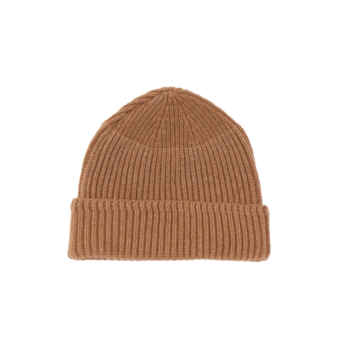 RIBBED KNIT WOOL BEANIE 11415