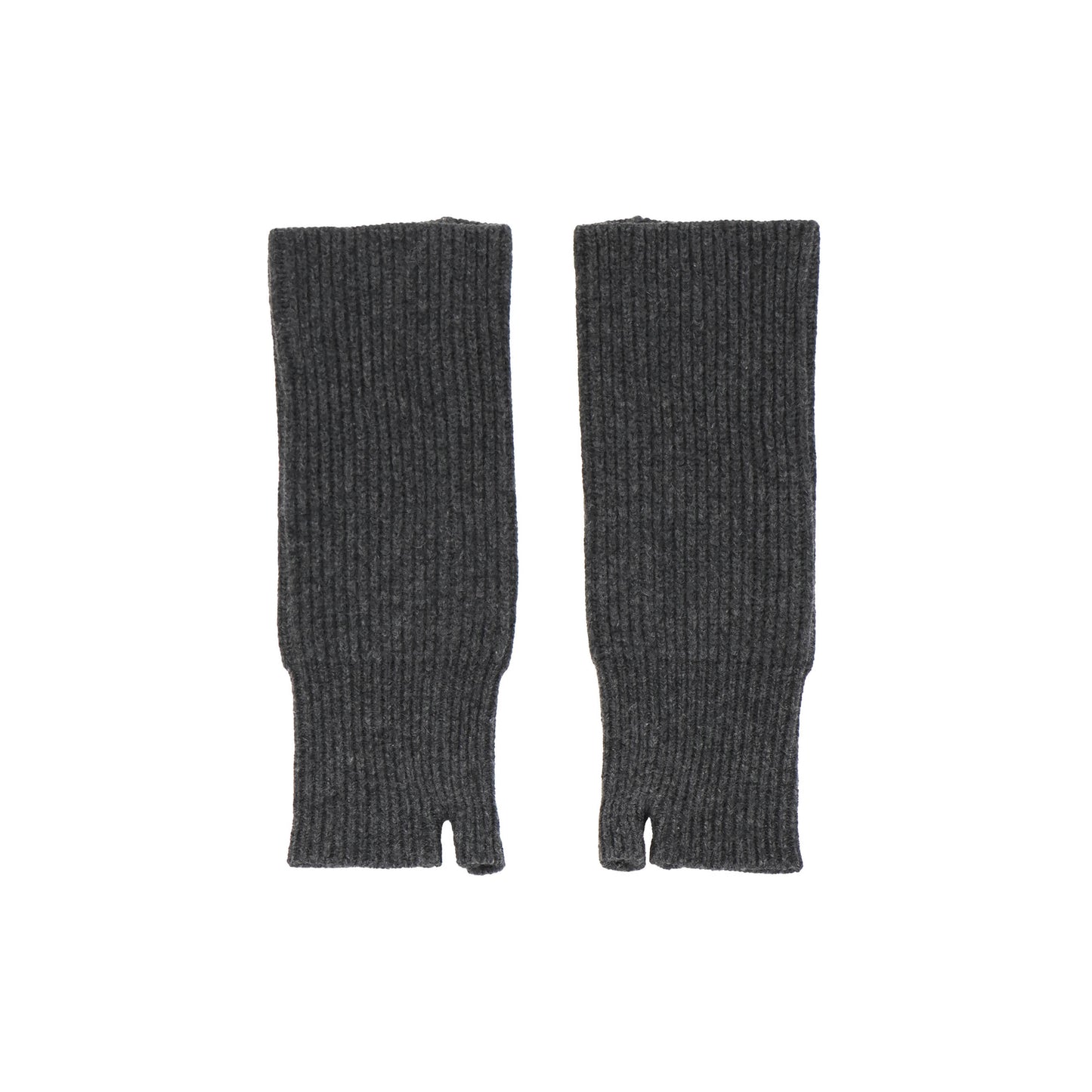 RIBBED KNIT WOOL ARM WARMERS 11414