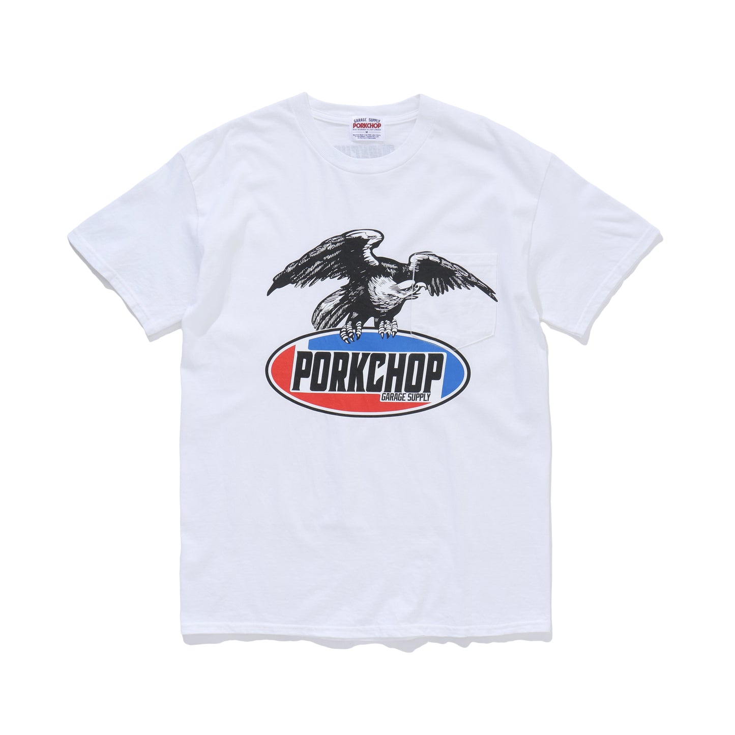 EAGLE LOGO POCKET TEE