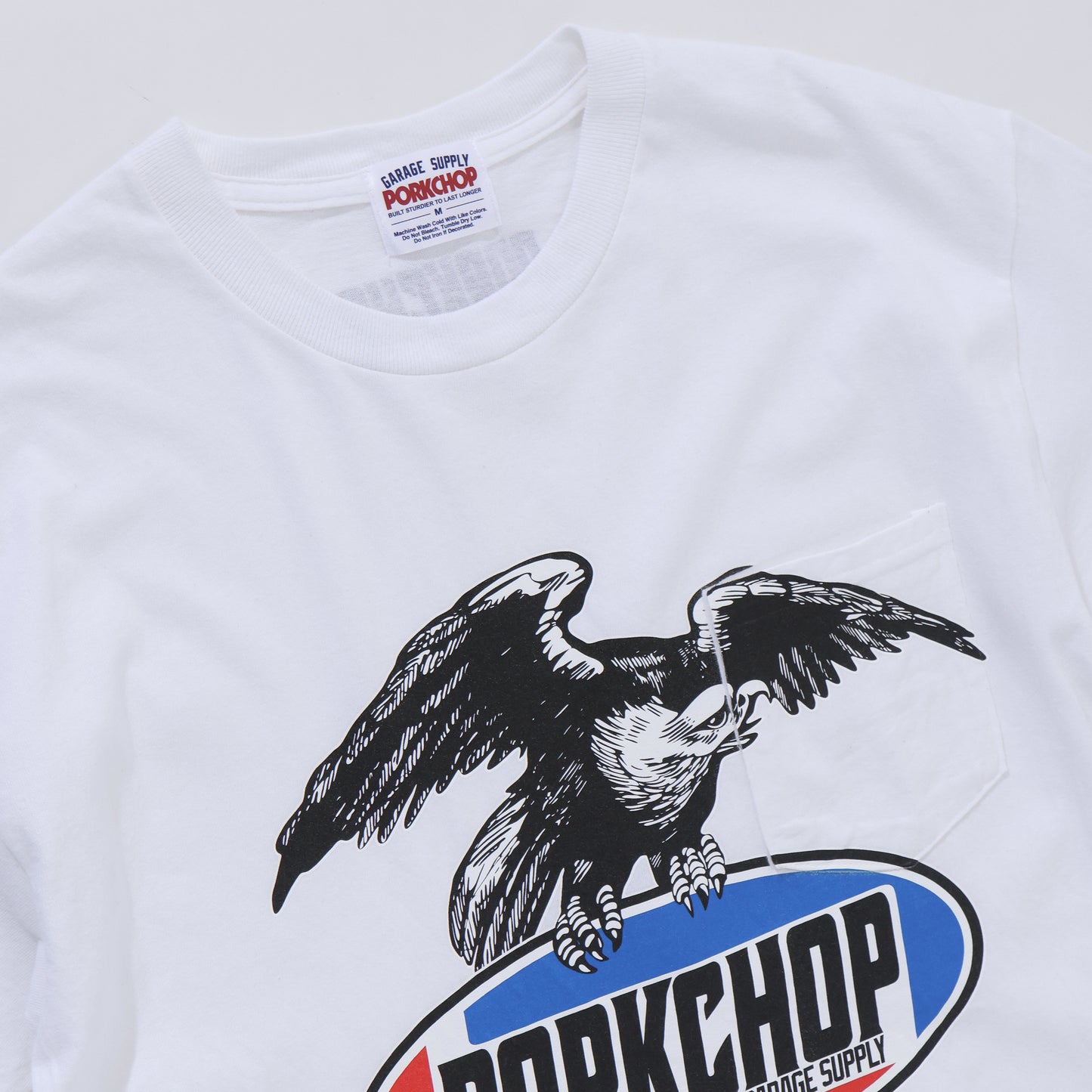 EAGLE LOGO POCKET TEE