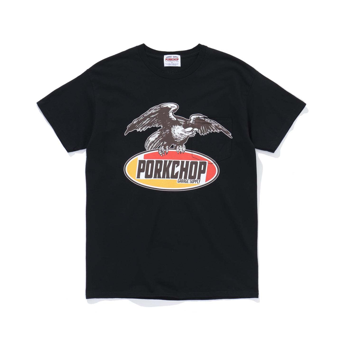 EAGLE LOGO POCKET TEE