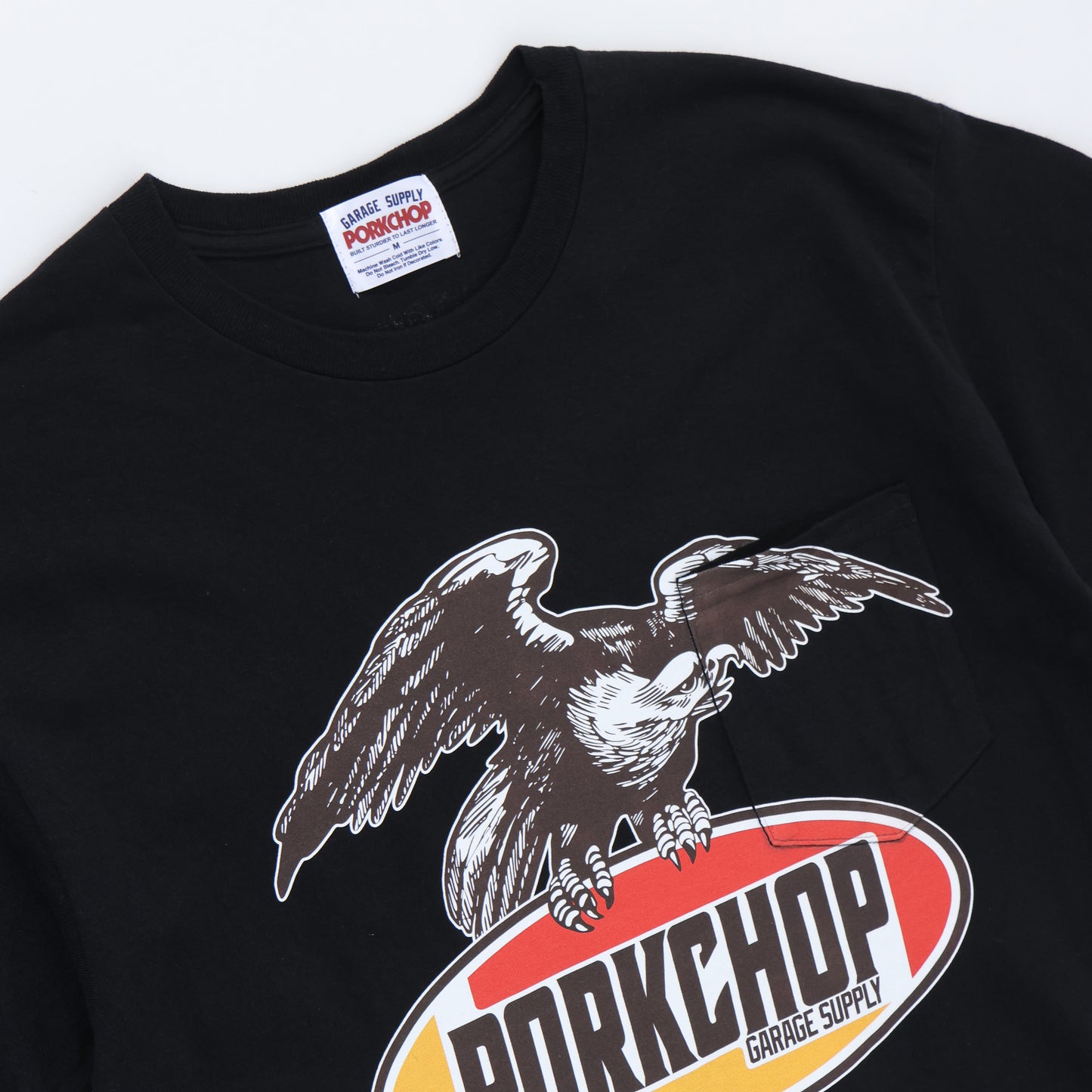 EAGLE LOGO POCKET TEE