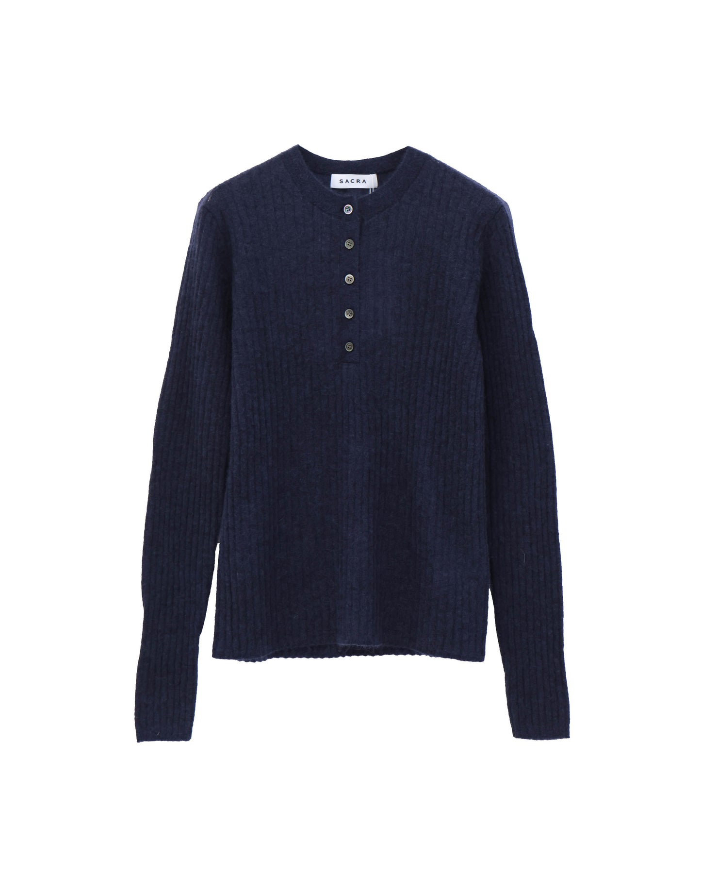 EXTRA FINE MOHAIR RIB TOP
