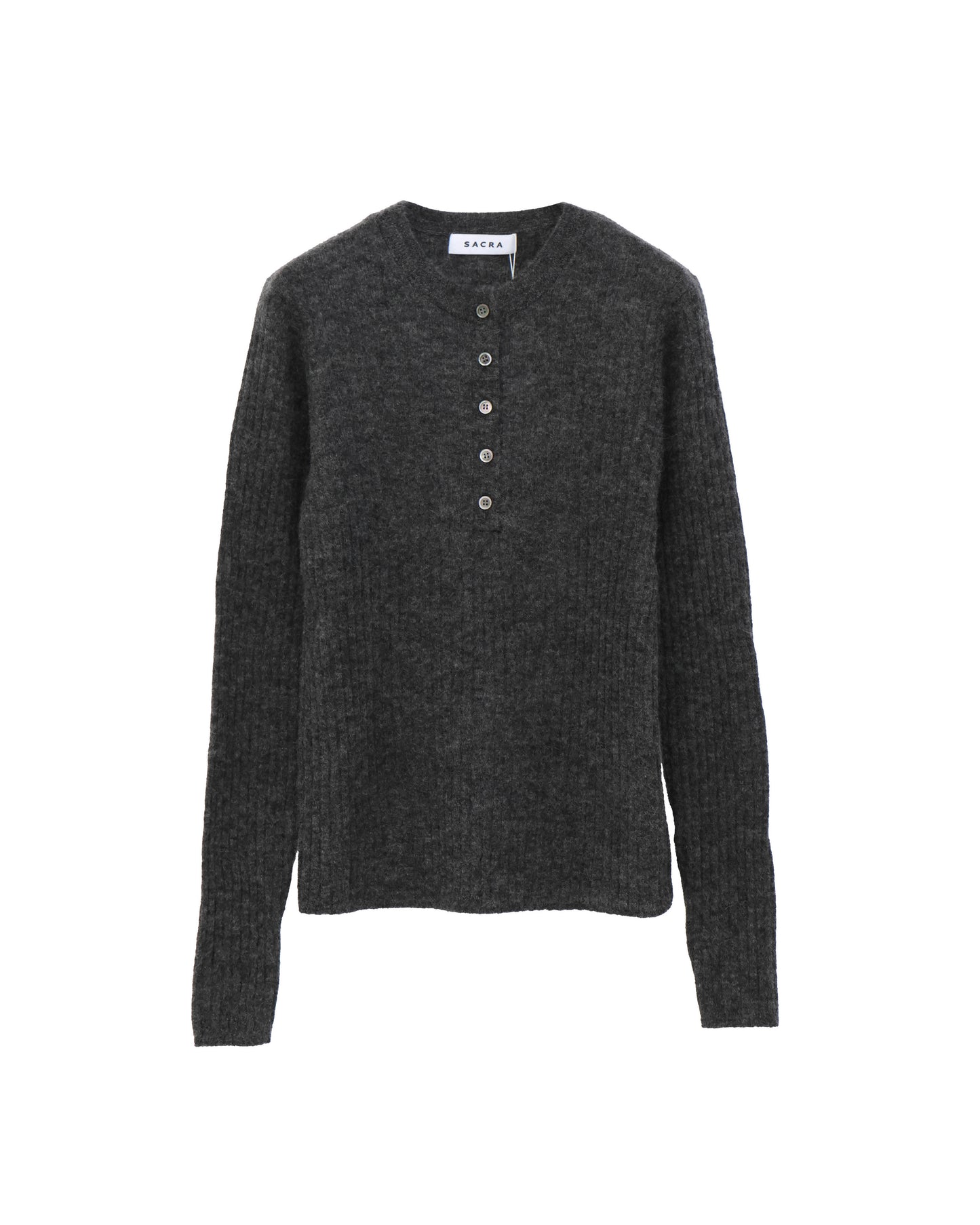EXTRA FINE MOHAIR RIB TOP