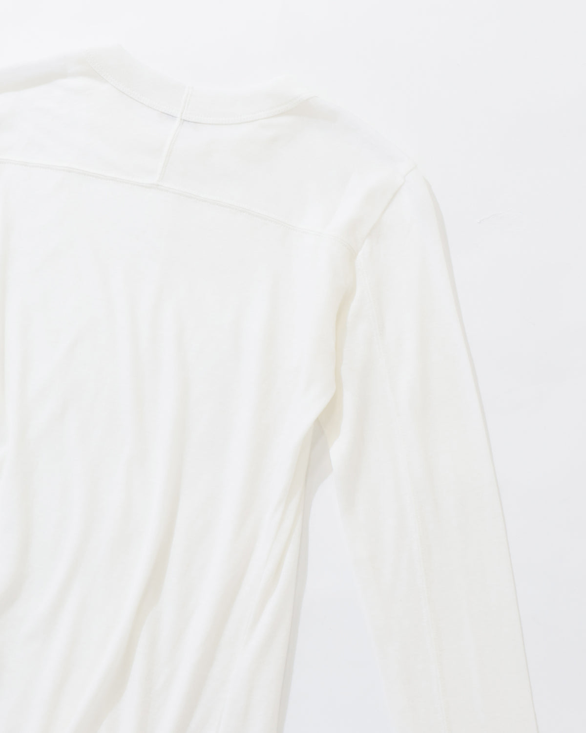 Cotton Cashmere Long Sleeve Tee