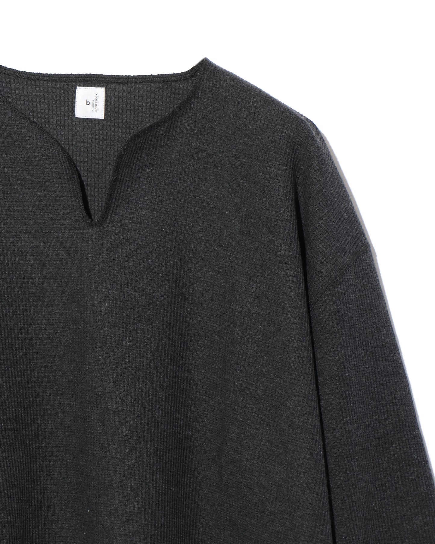 Rough&Smooth Thermal Over Neck L/S HeatherCharcoal