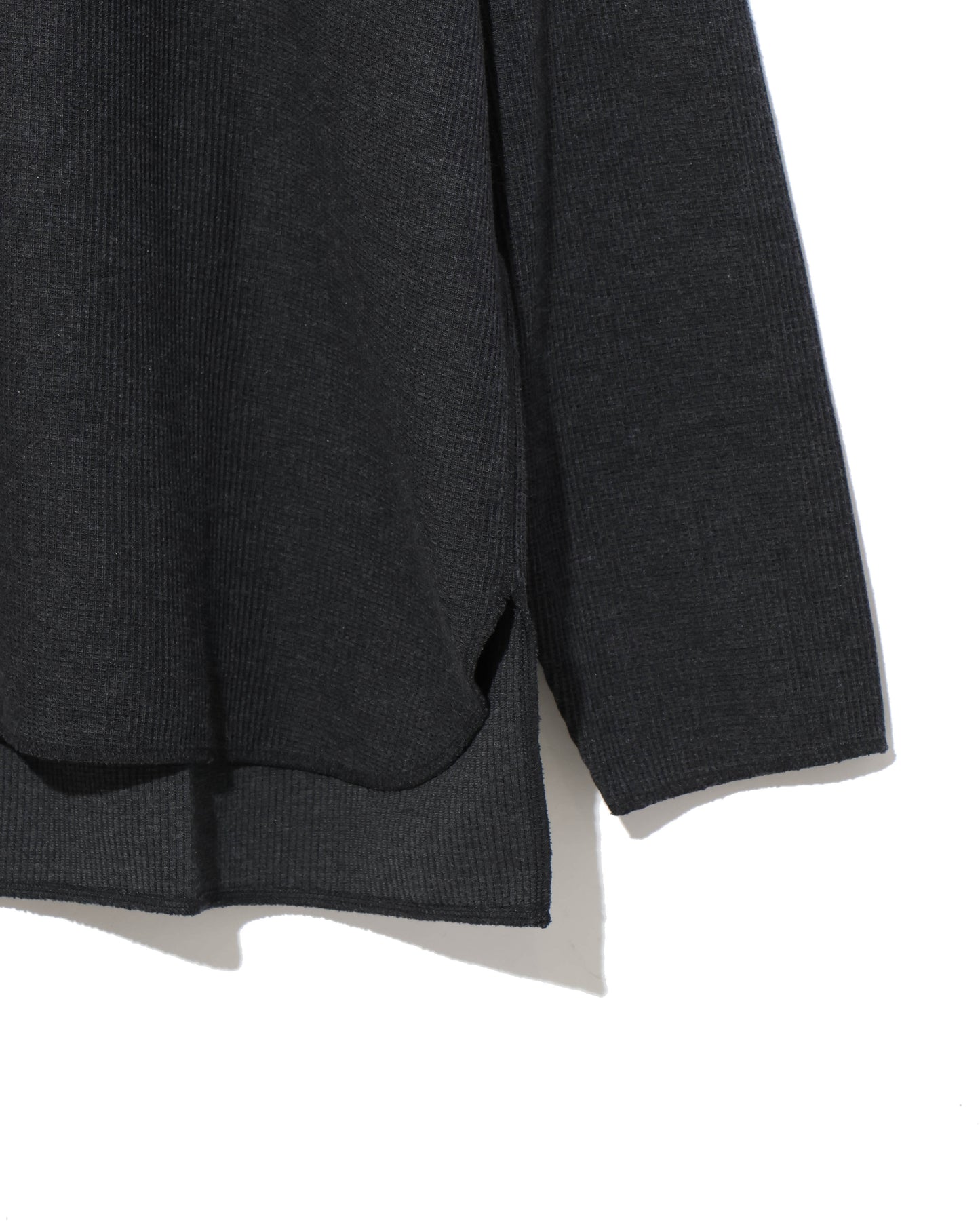 Rough&Smooth Thermal Over Neck L/S HeatherCharcoal