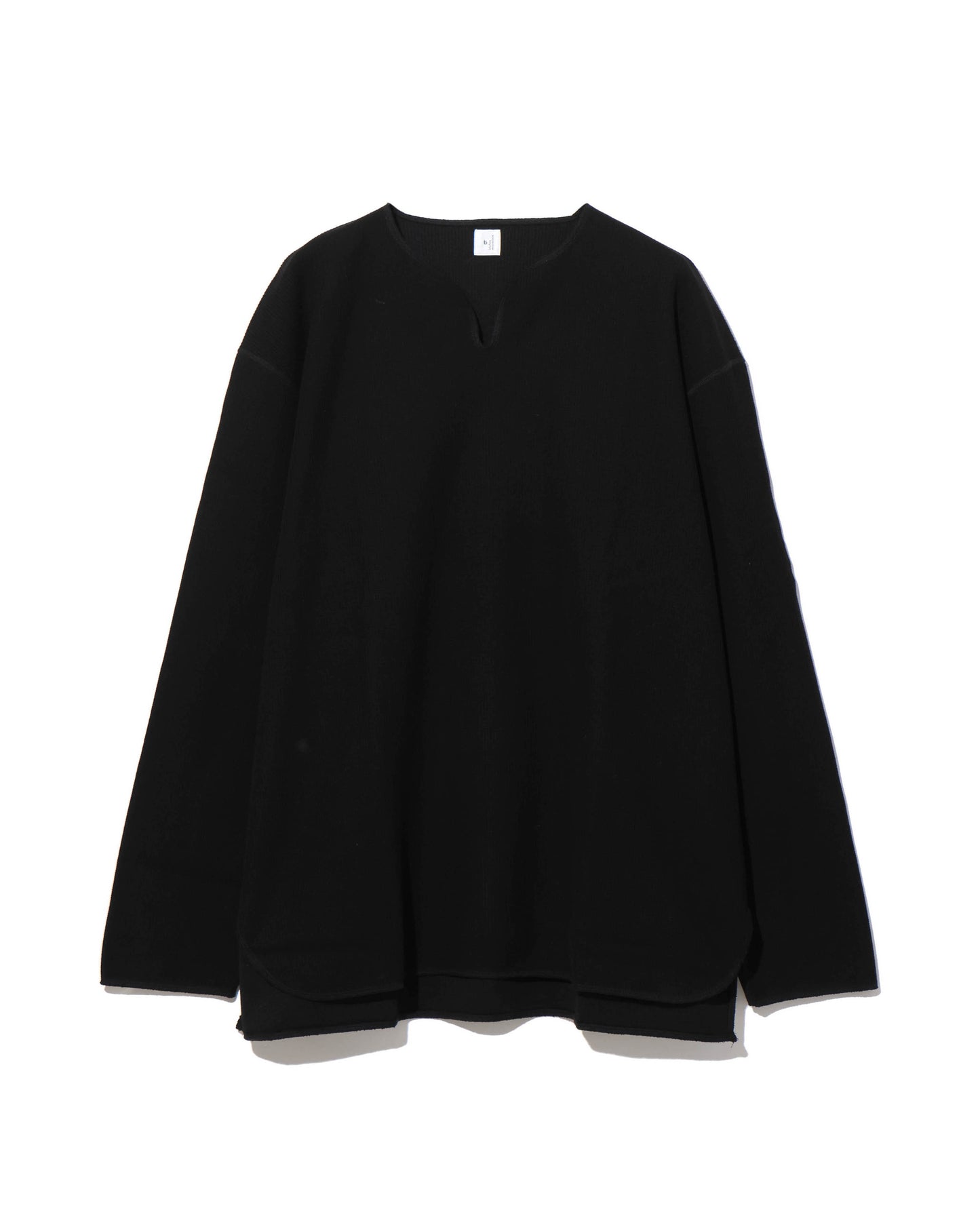 Rough&Smooth Thermal Over Neck L/S Black