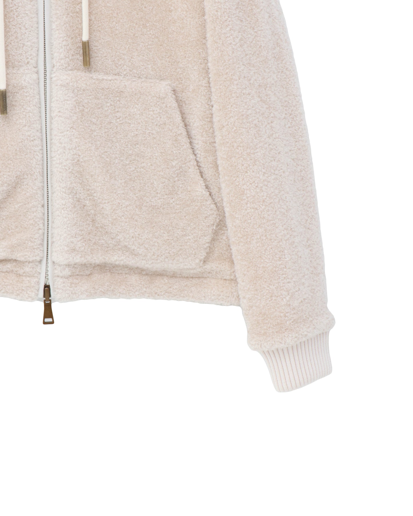 MAGLIA APERTA CON CAPPUCCIO