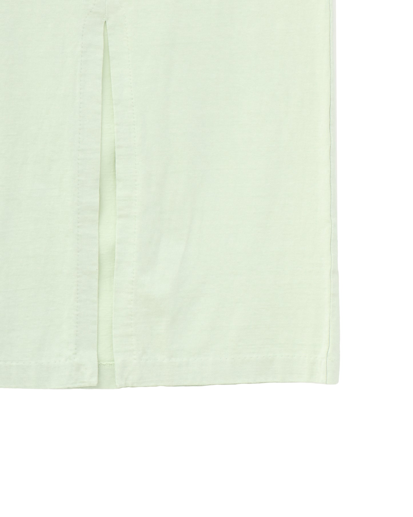 COTTON SLUB RAYON PLAITING SKIRT