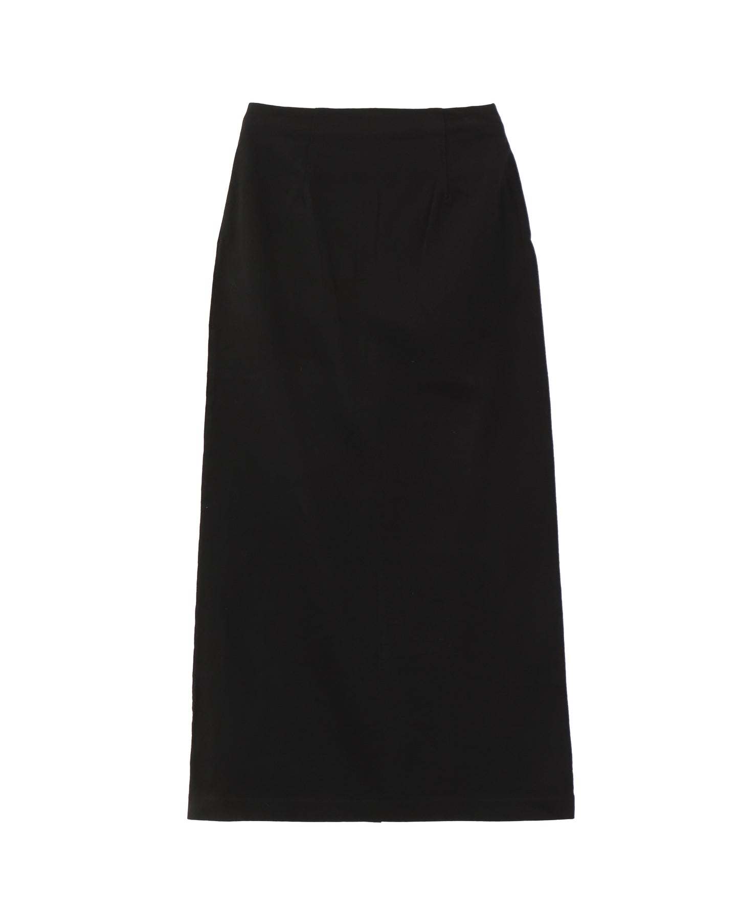 COTTON SLUB RAYON PLAITING SKIRT