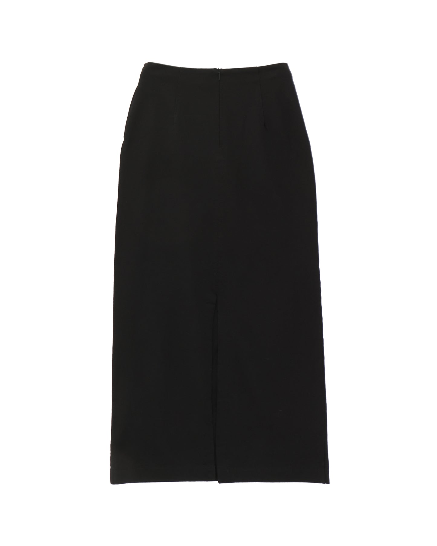 COTTON SLUB RAYON PLAITING SKIRT