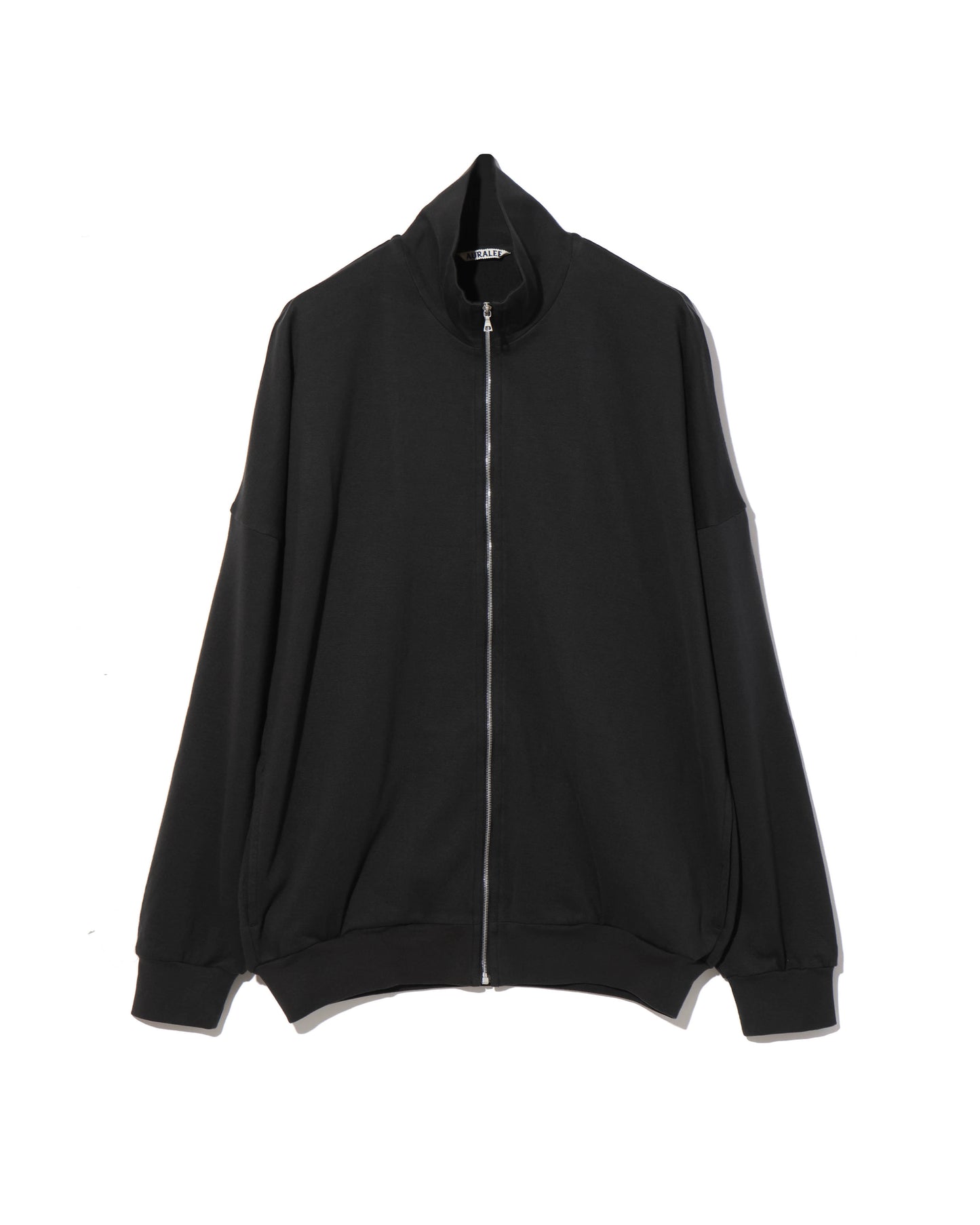 SUPER HIGH GAUGE SWEAT ZIP BLOUSON INK BLACK