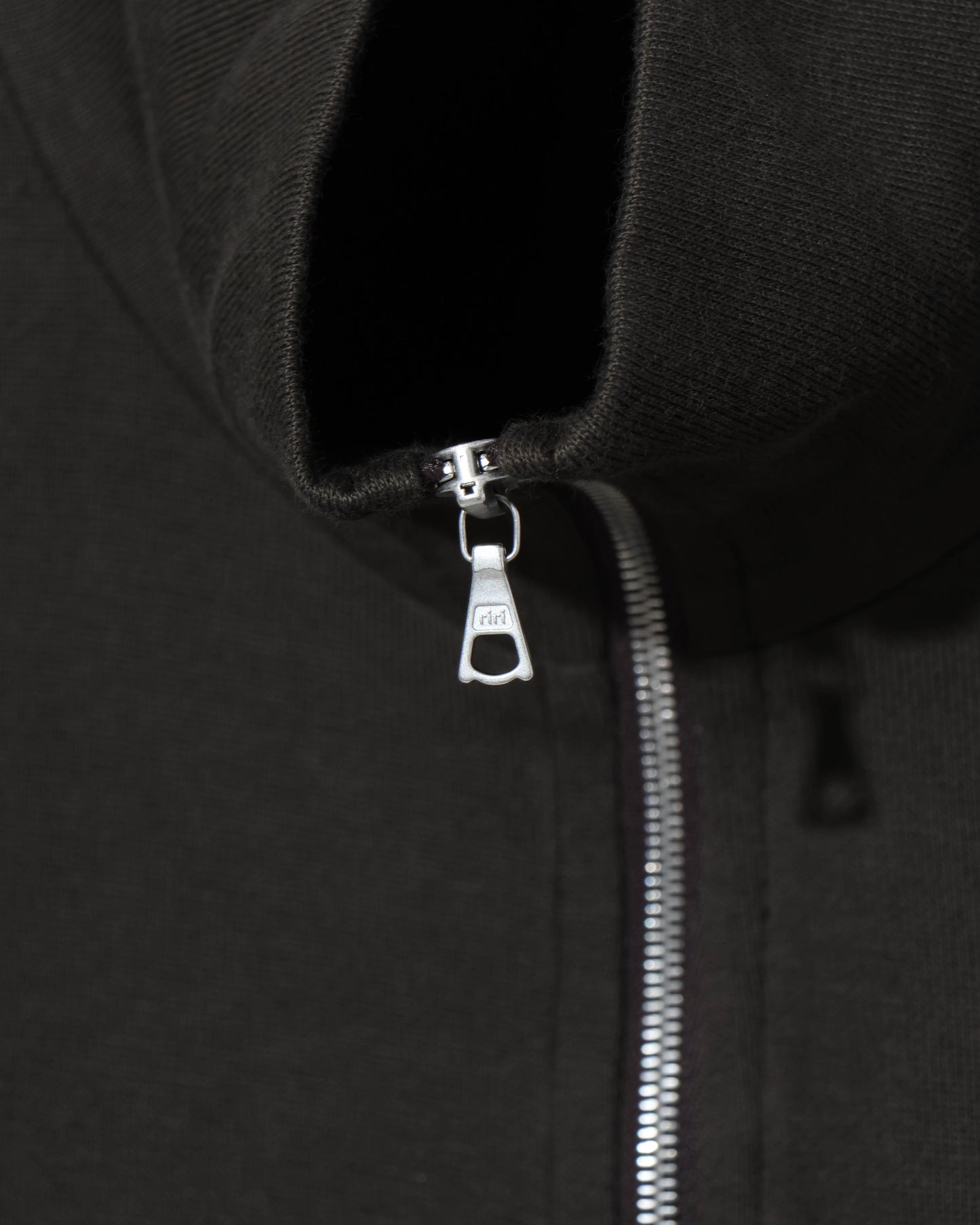 SUPER HIGH GAUGE SWEAT ZIP BLOUSON DARK BROWN