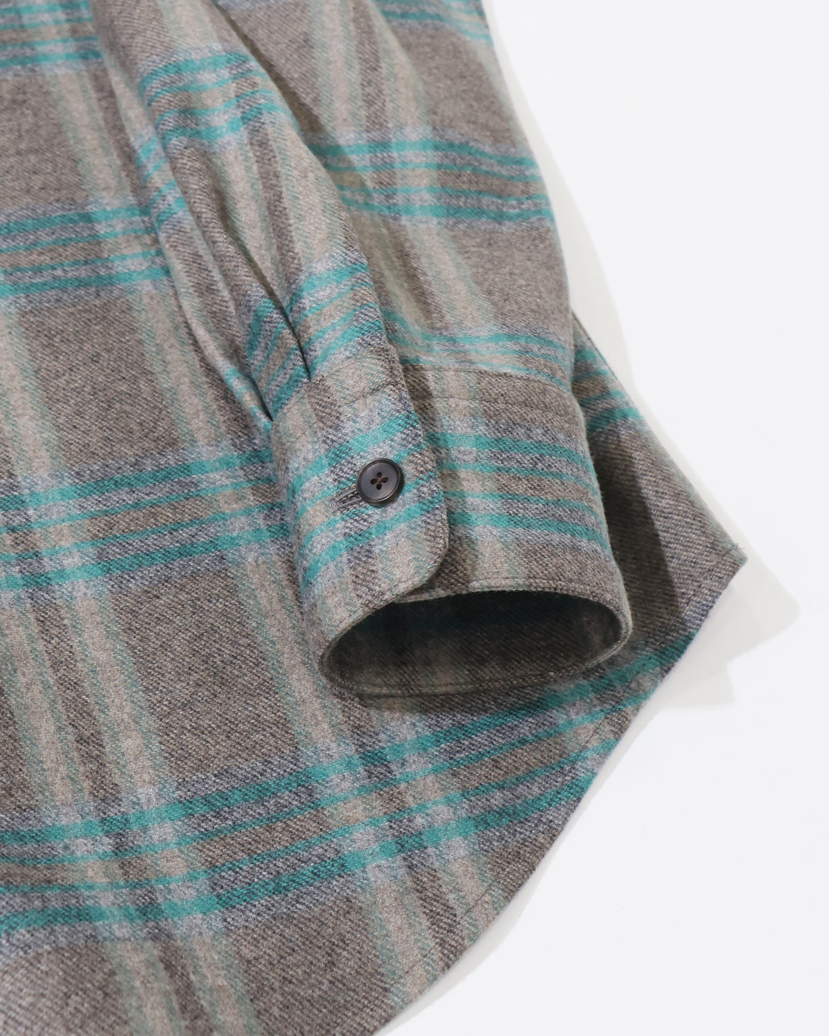 WOOL FULLING FLANNEL SHIRT