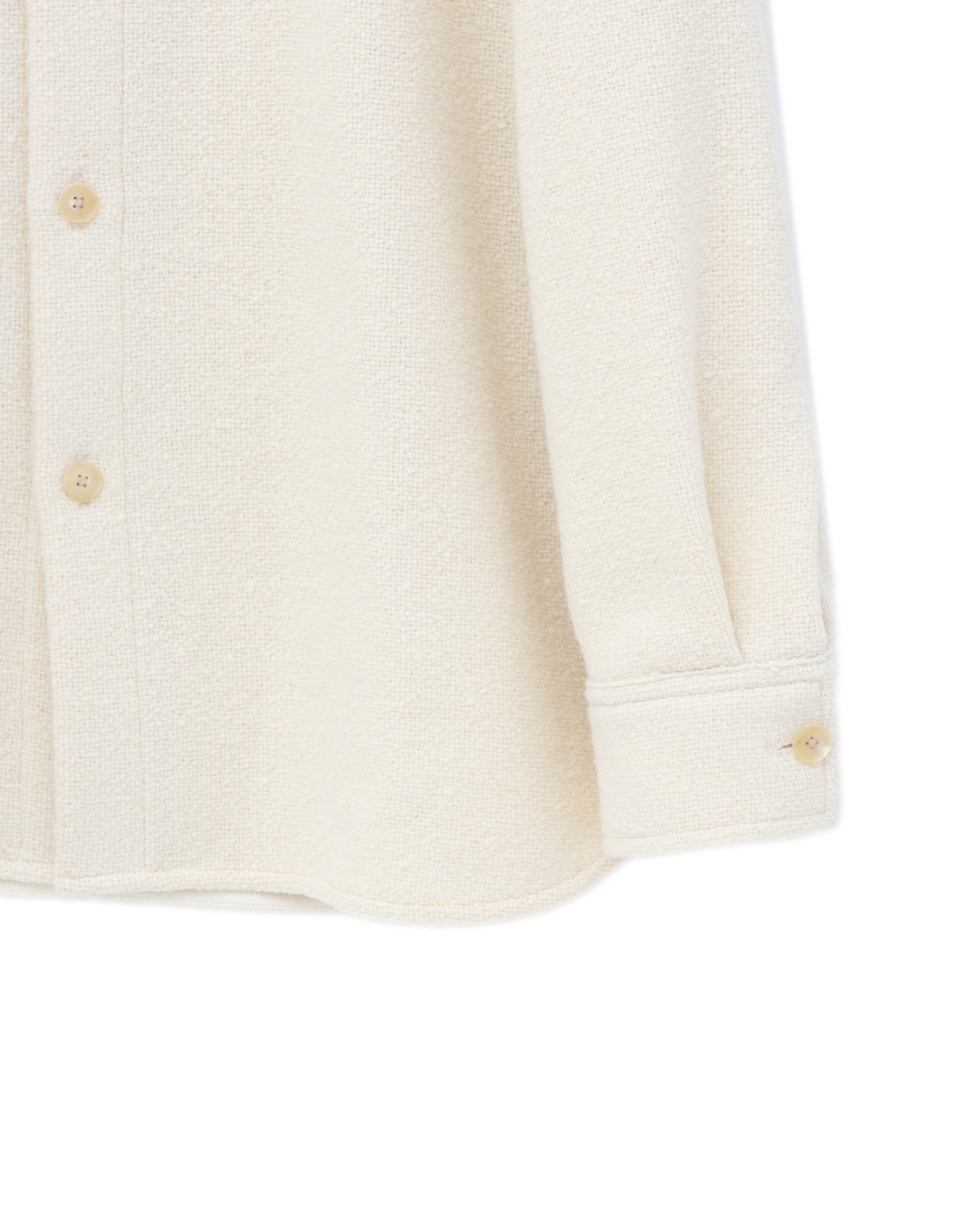 HOMESPUN TWEED SHIRT BLOUSON