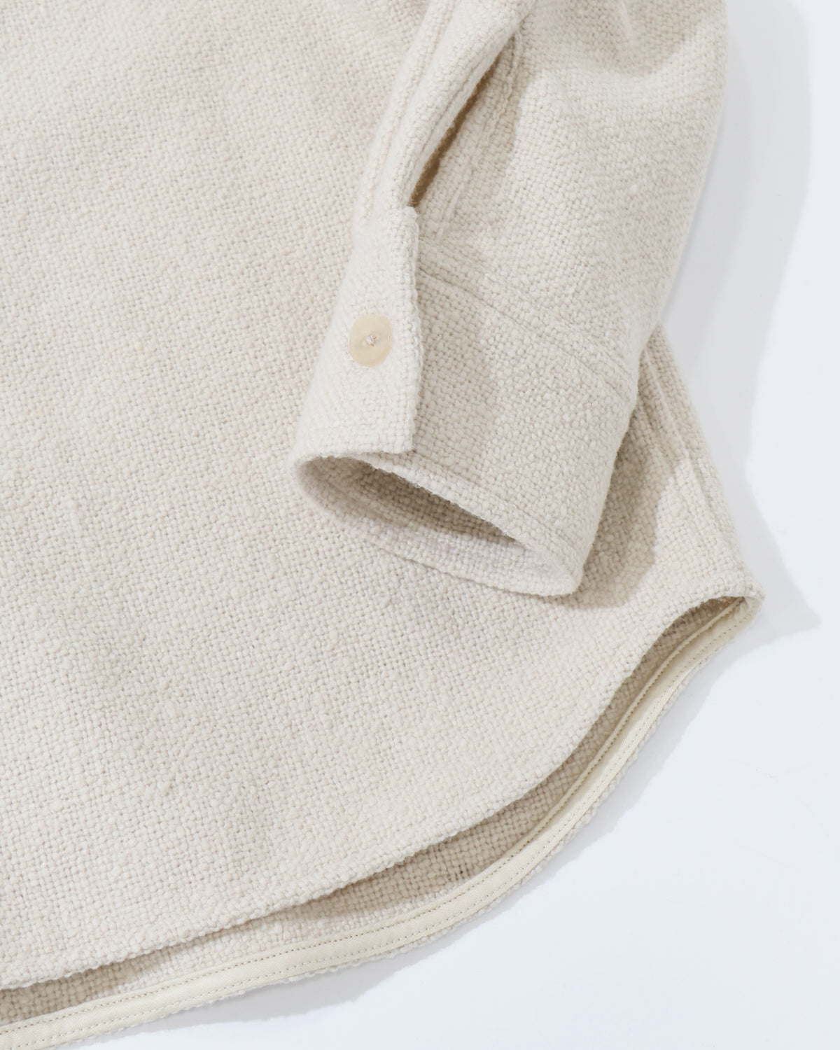 HOMESPUN TWEED SHIRT BLOUSON