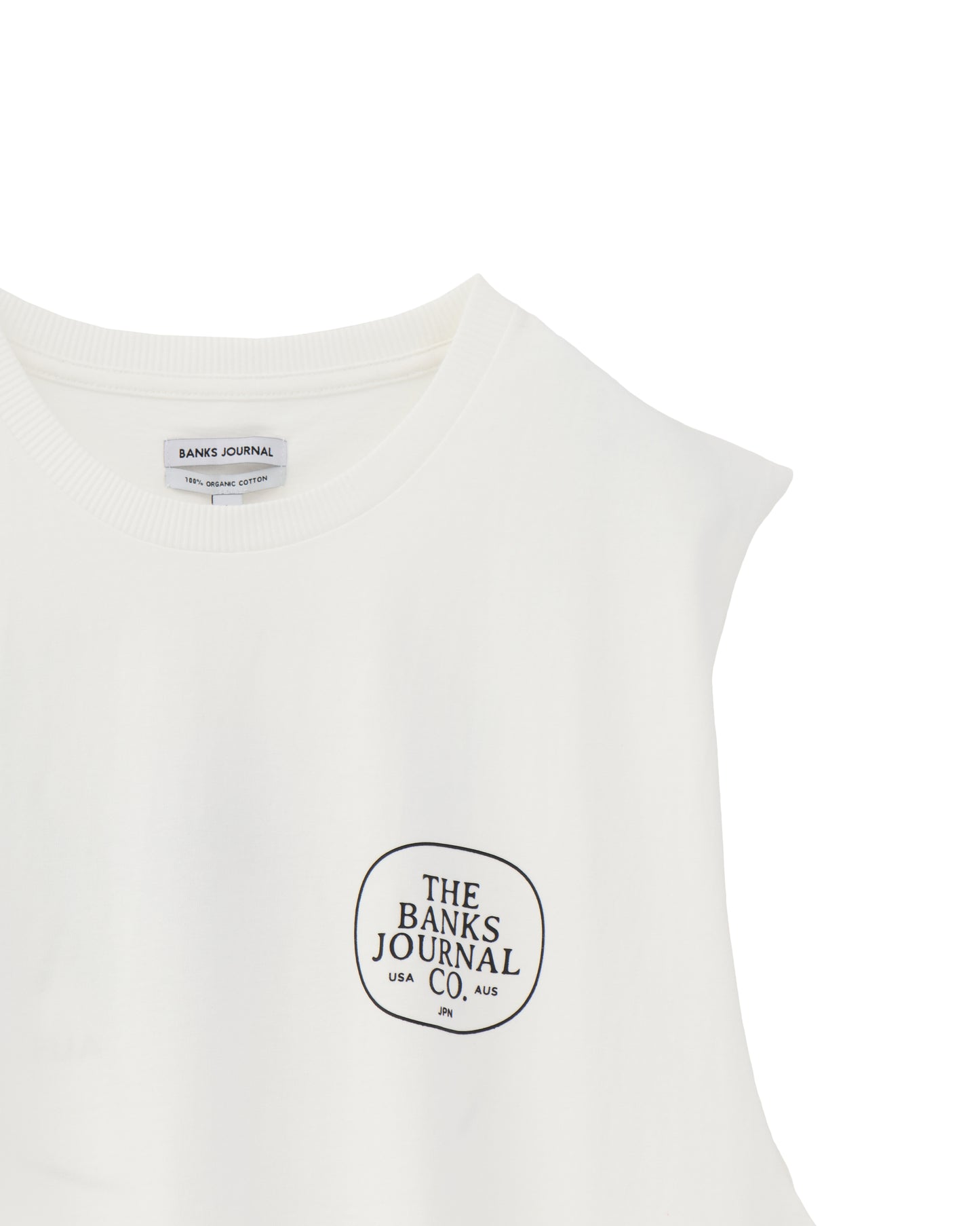OVAL BAND CUT TEE
