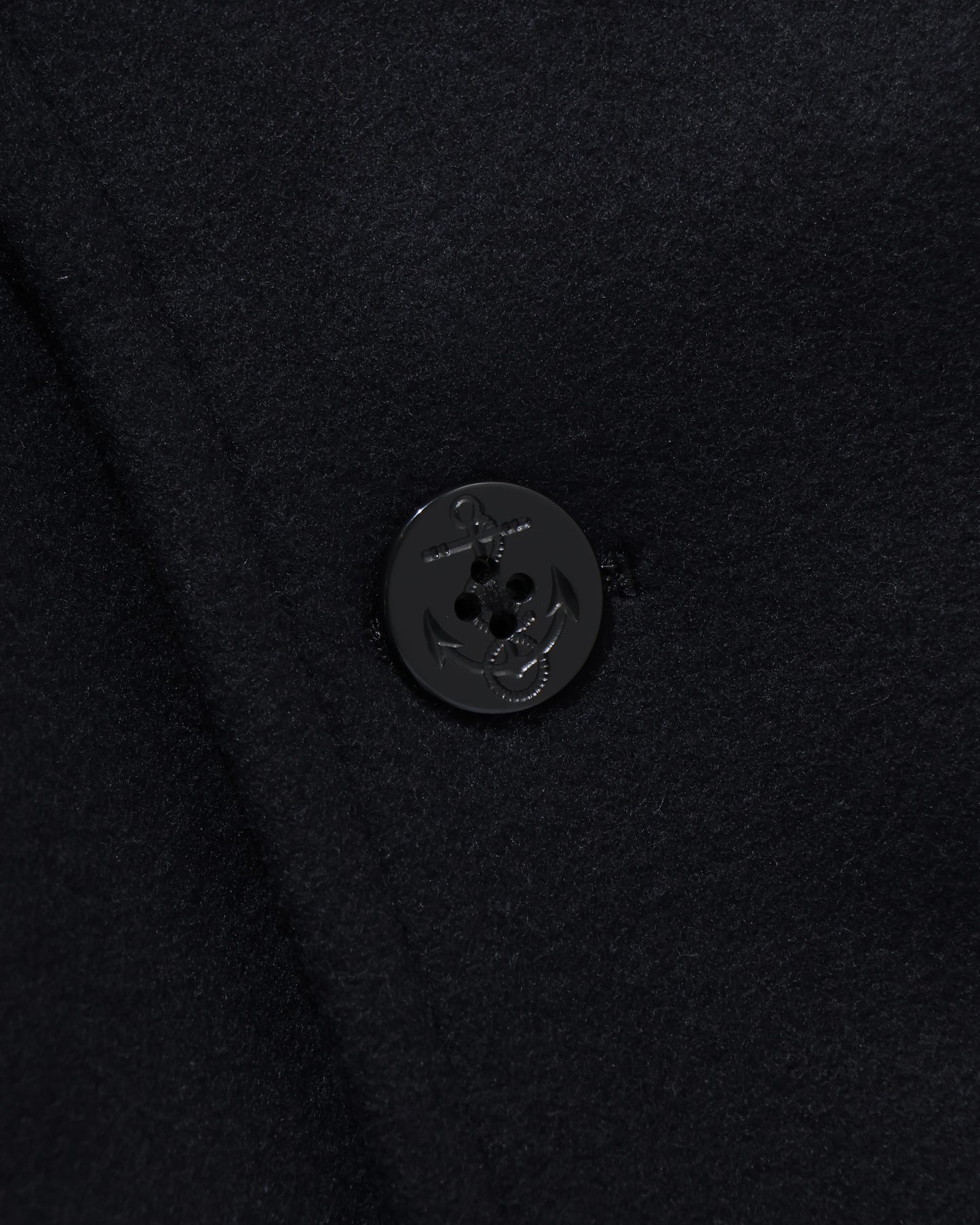 Wool Melton 10B Pea Coat DarkNavy