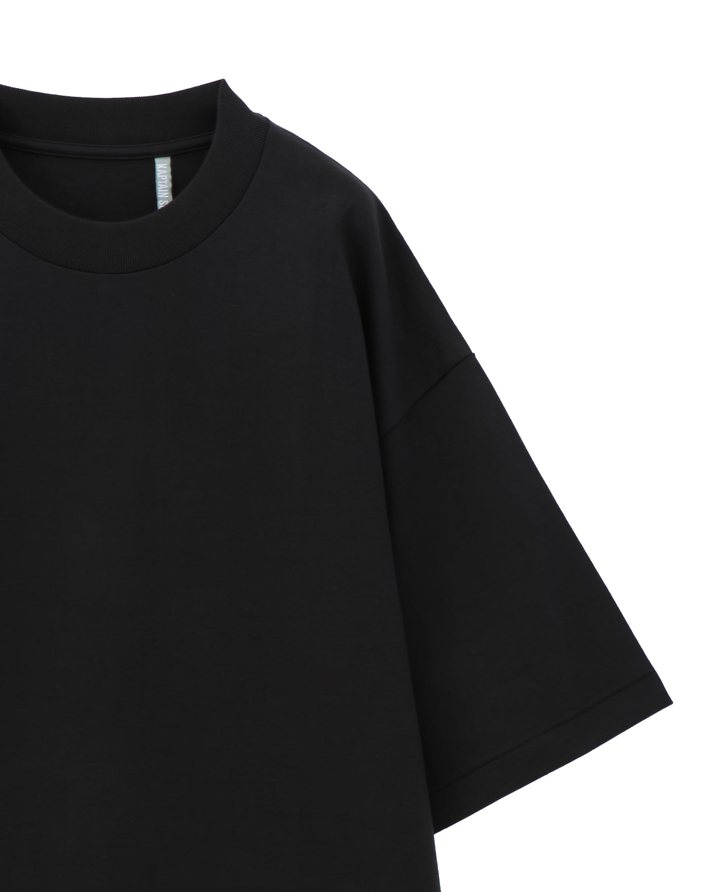 Suvin Supima Tube Halfsleeve Tee Heavy INK BLACK