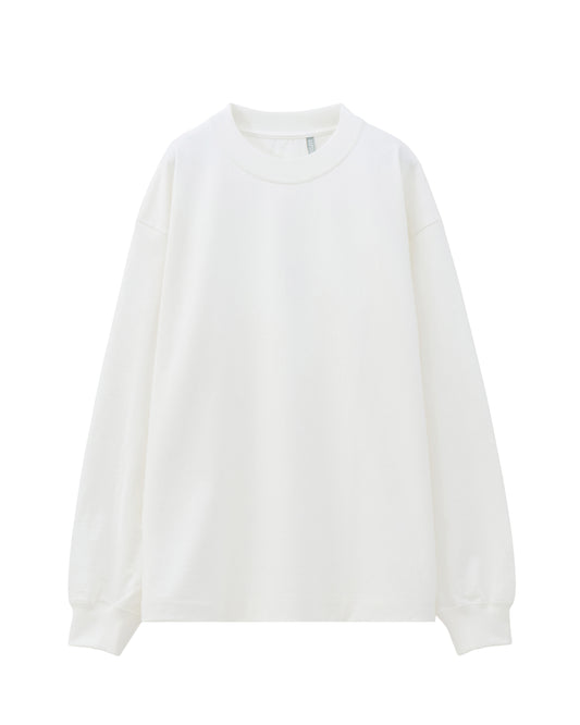 Suvin Supima Tube L/S Tee Heavy OFF WHITE