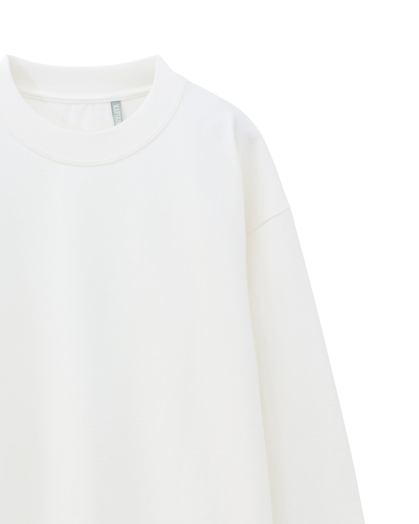 Suvin Supima Tube L/S Tee Heavy OFF WHITE