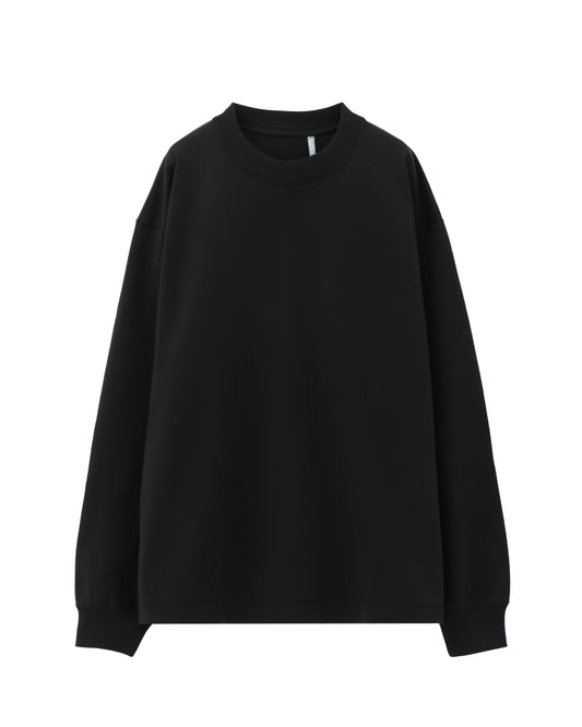 Suvin Supima Tube L/S Tee Heavy INK BLACK