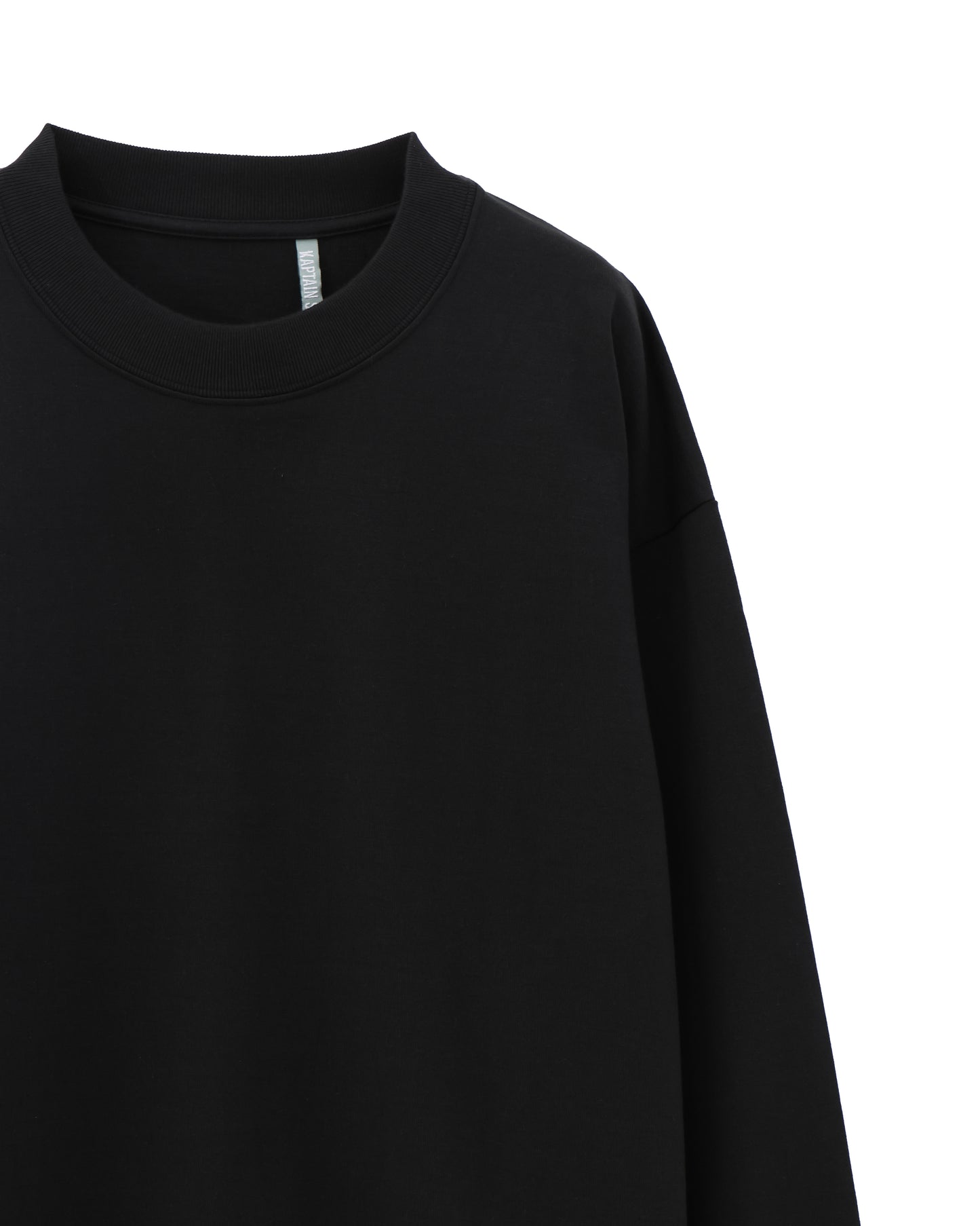 Suvin Supima Tube L/S Tee Heavy INK BLACK