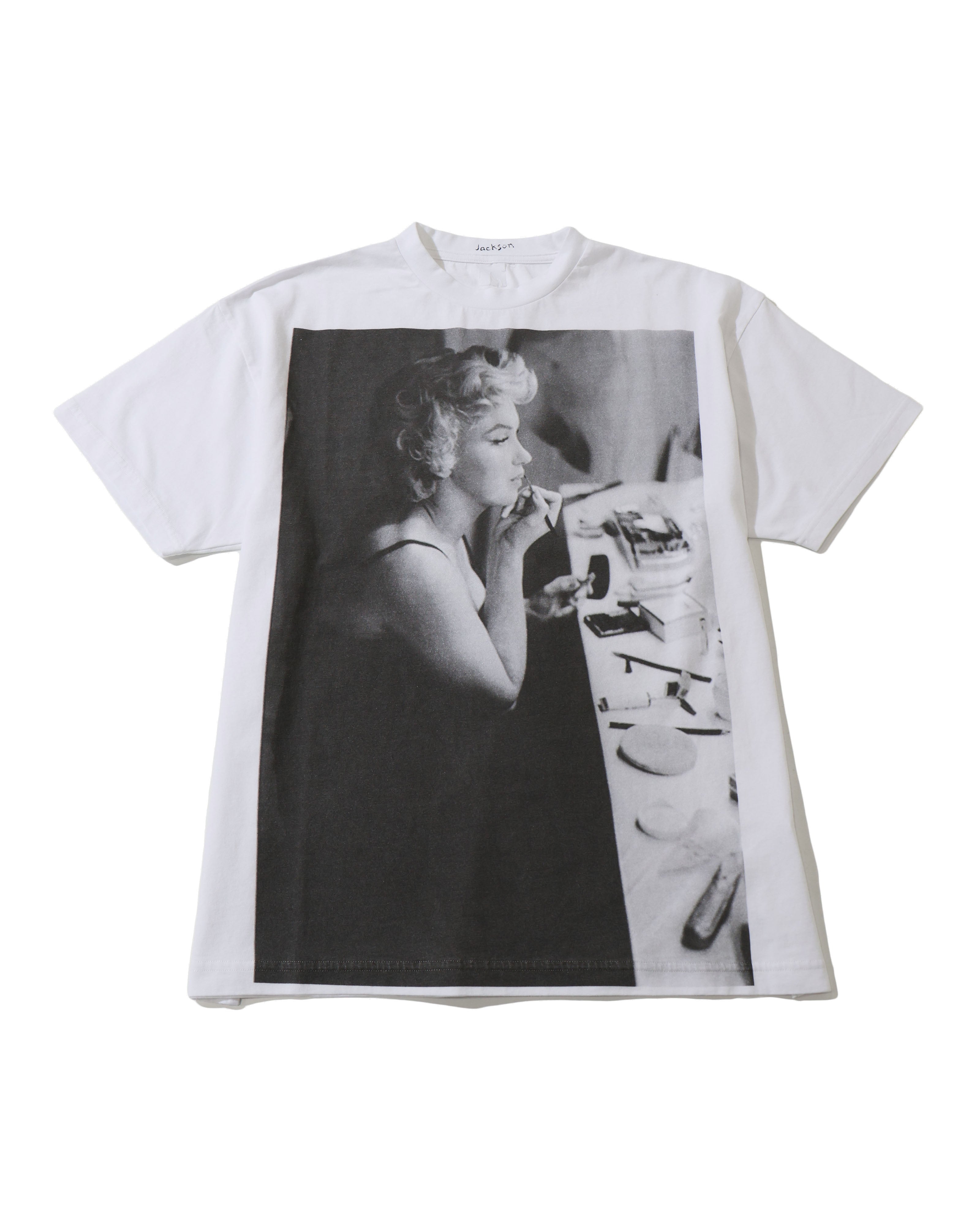 Marilyn Monroe eimy times pattern Ｔシャツ Marilyn Monroe Fade-Black Tee – TIME AFTER TIME