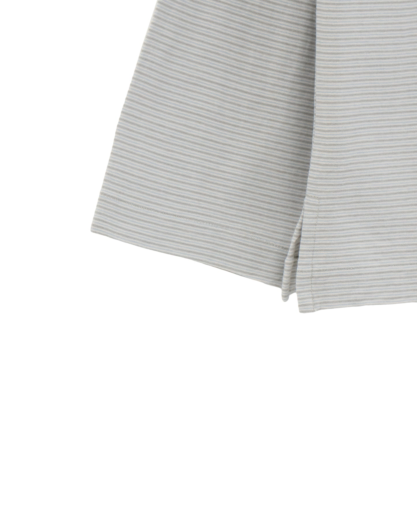 Hard Twisted Stripe Jersey L/S Tee GRAY STRIPE