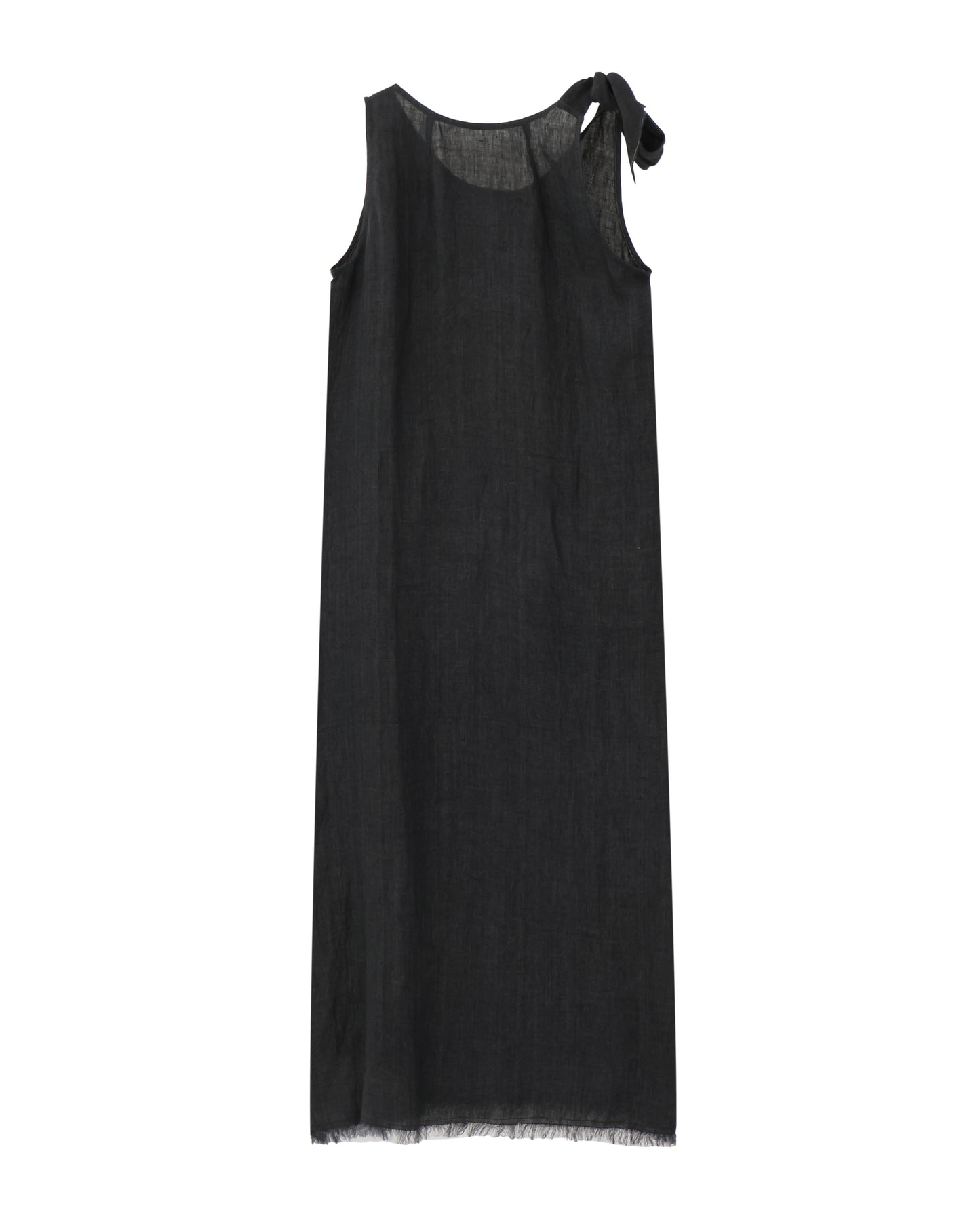khadi linen sleeveless dress