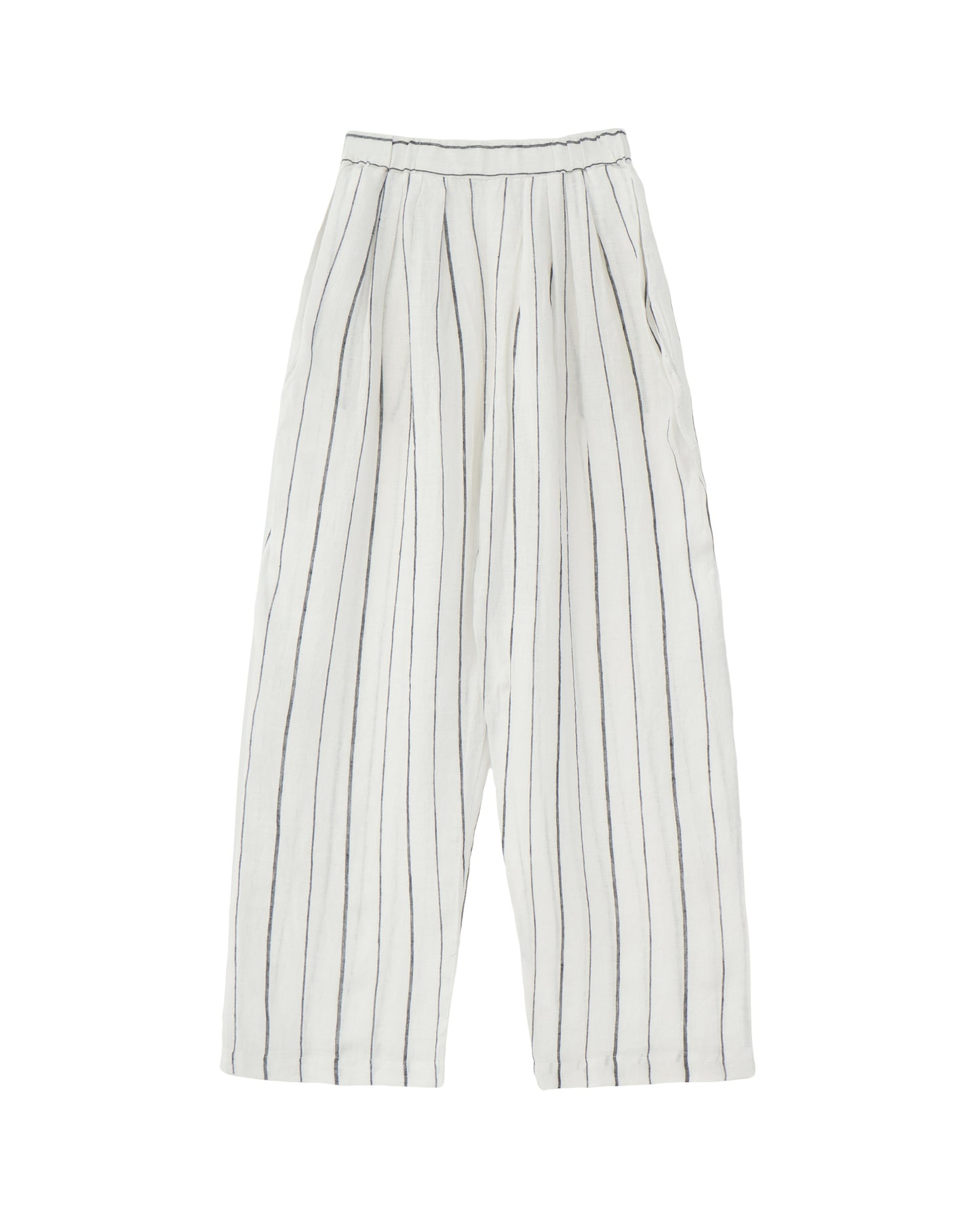 khadi linen tuck pants