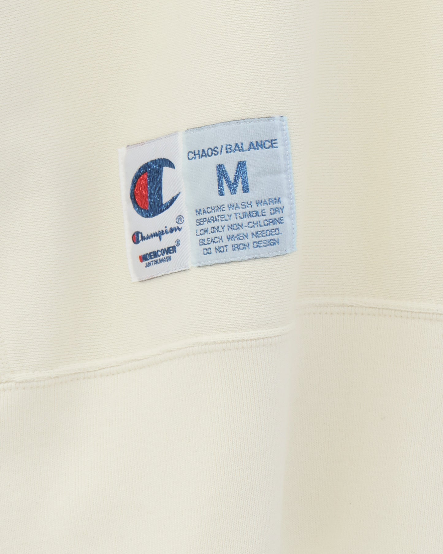 "Champion × UNDERCOVER" 10oz Beads Embroidery Sweat