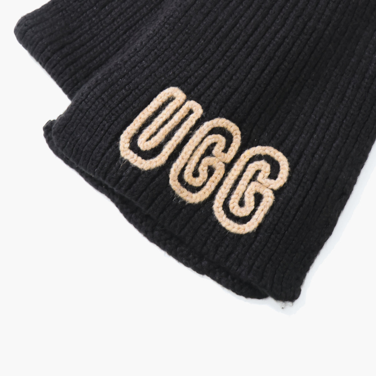 U CHUNKY CRAFTED RIB SCARF