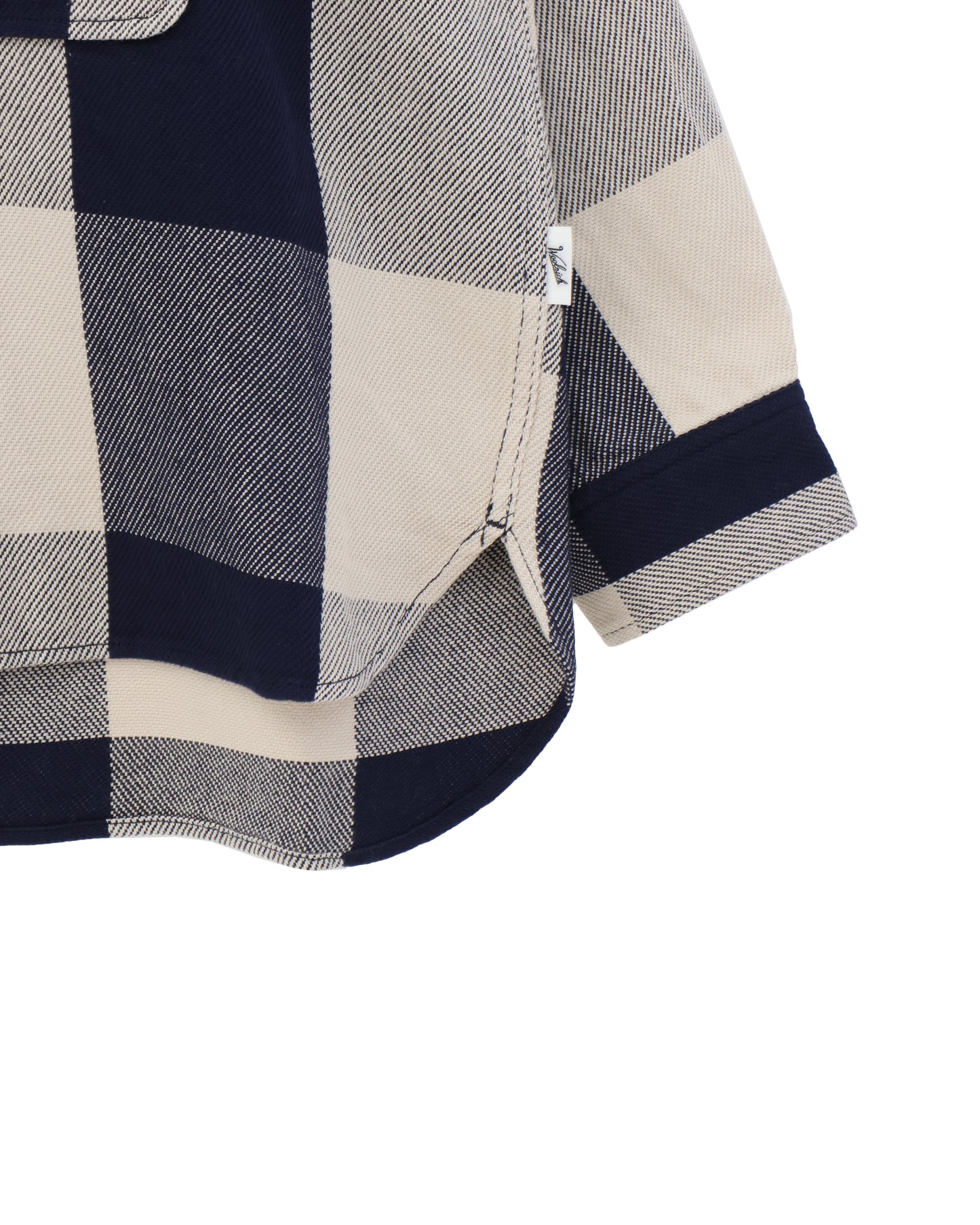 BUFFALO CHECK REGULAR HOODIE SHIRT