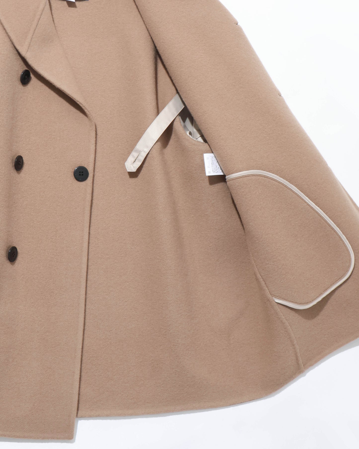 DOUBLE FACE SHAWL COLLAR COAT 17546