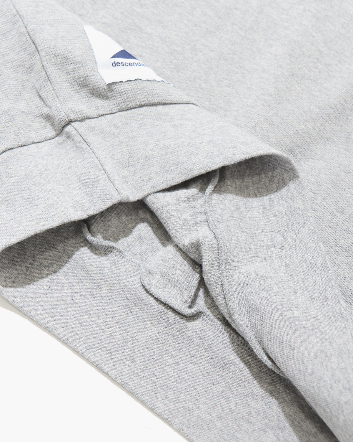 TORTOISE MOCK NECK LS GRAY