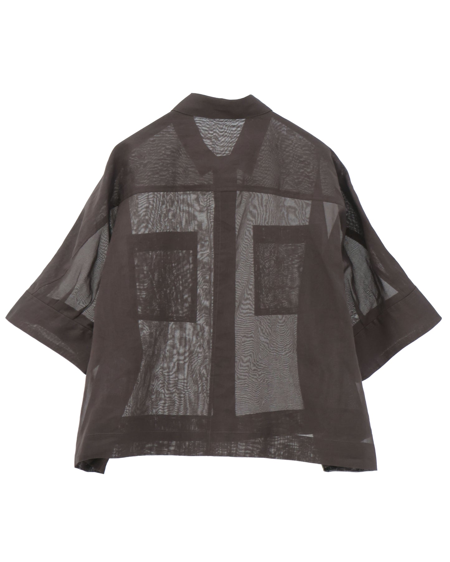 collared tent shirt