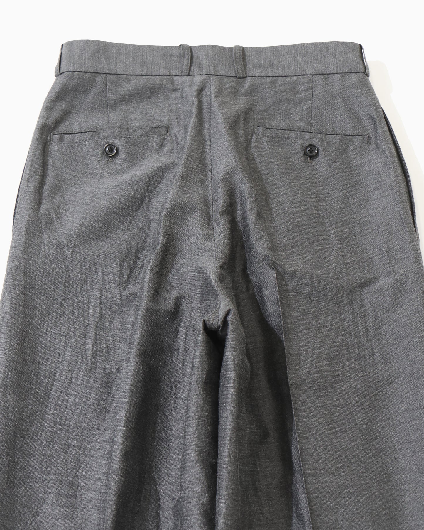 Silk-Wo-Co Two-tuck Slacks HeatherGrey