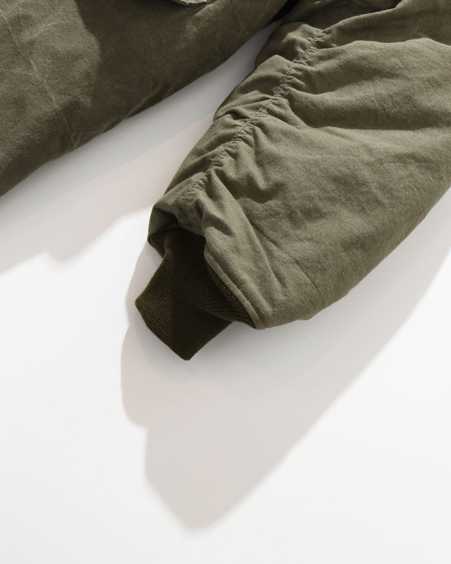 HOODED DOWN COAT KHAKI